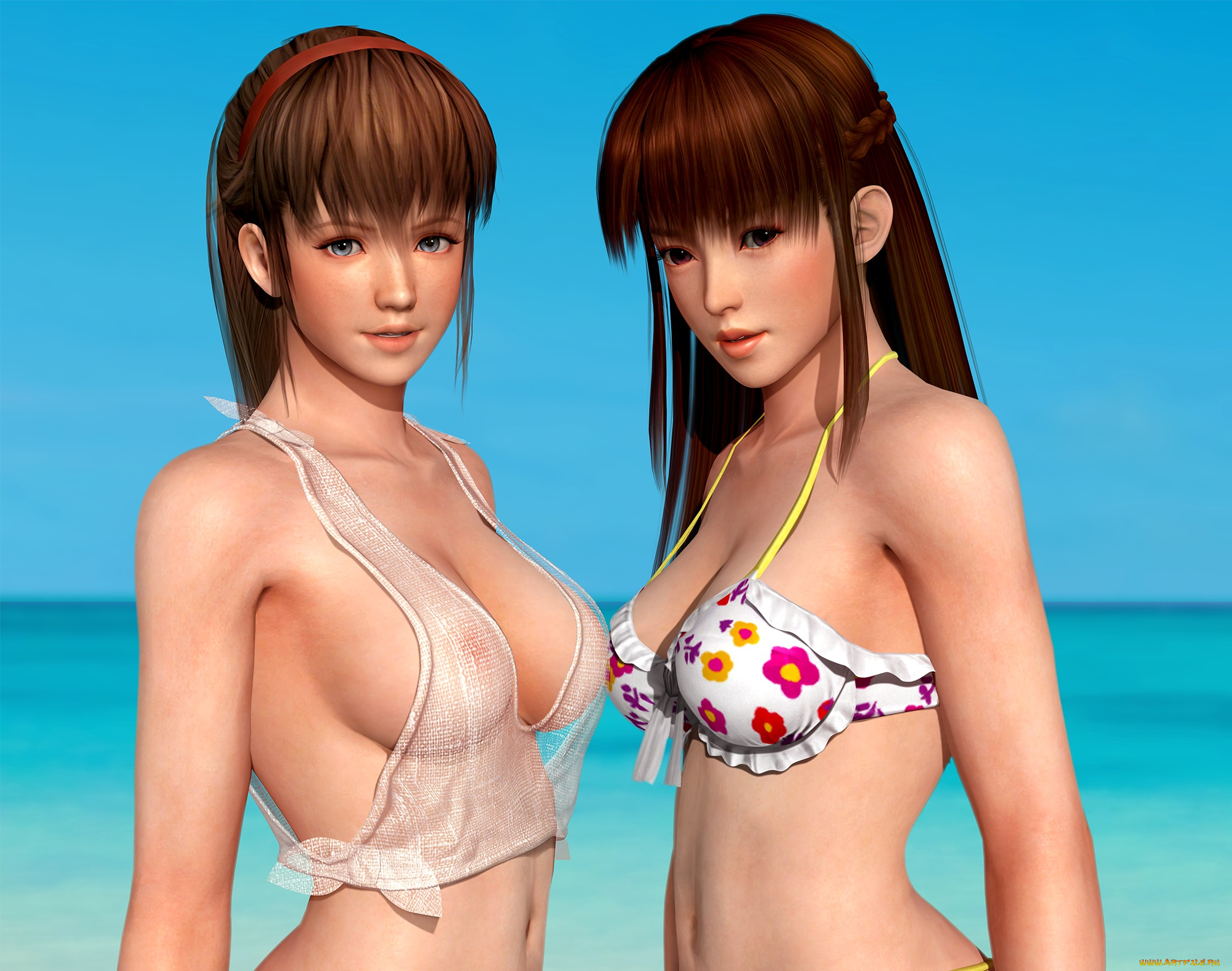 3д, графика, люди, , people, девушки, фон, взгляд