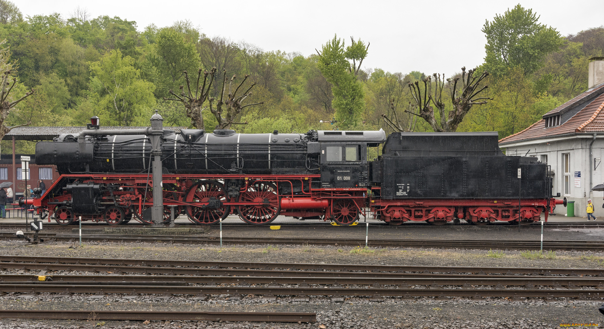 техника, паровозы, паровоз, рельсы