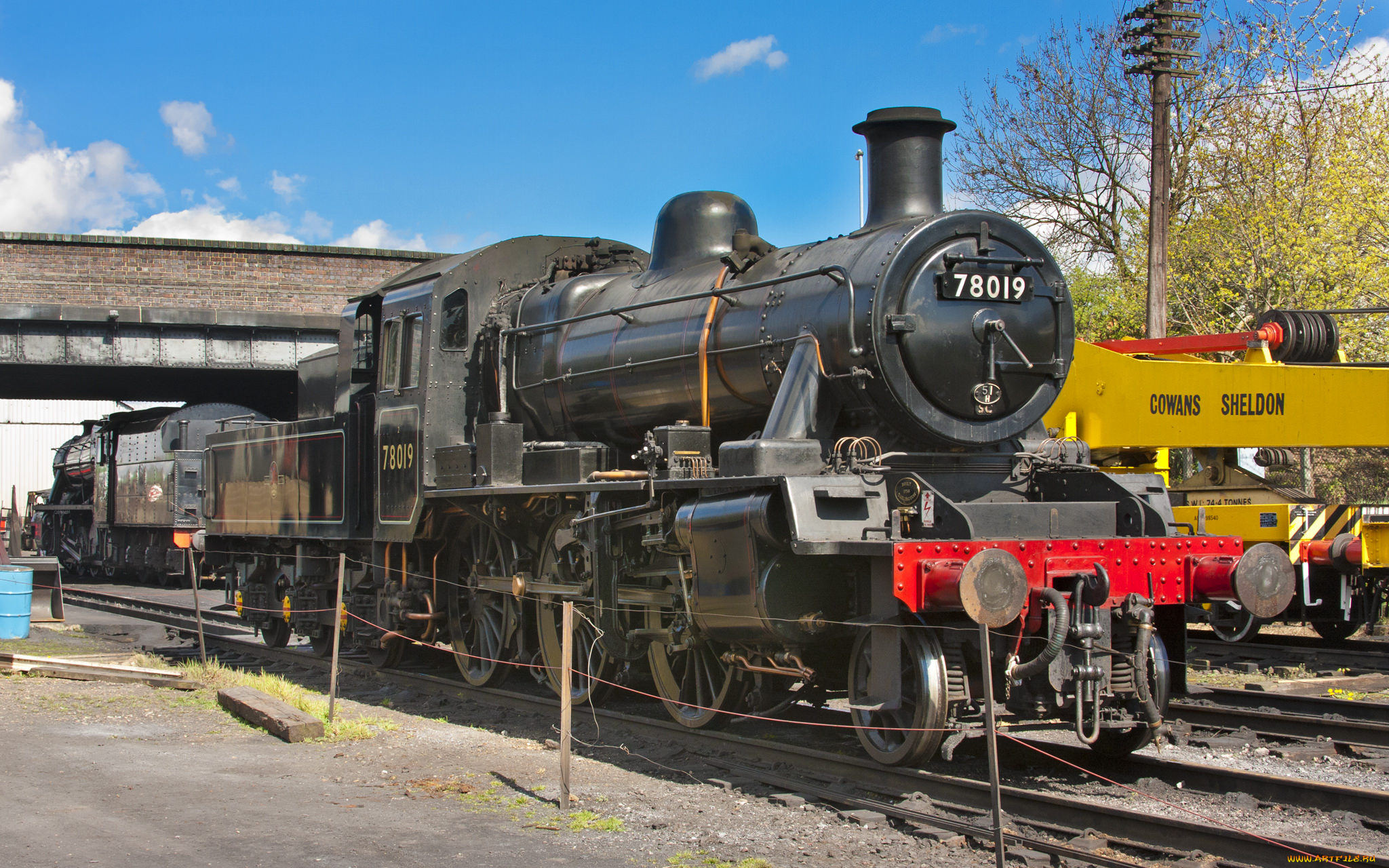 техника, паровозы, паровоз, рельсы