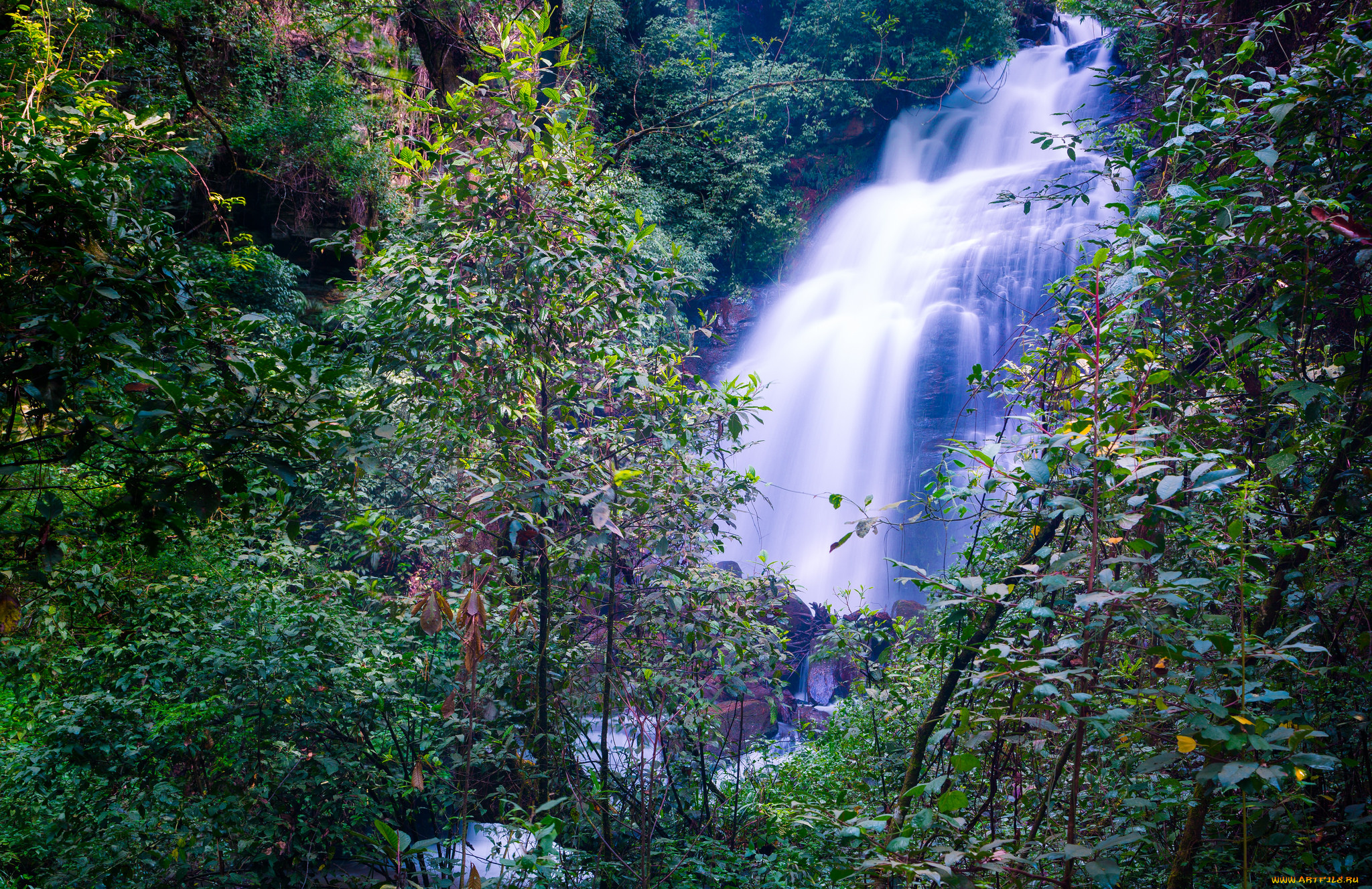 природа, водопады, простор