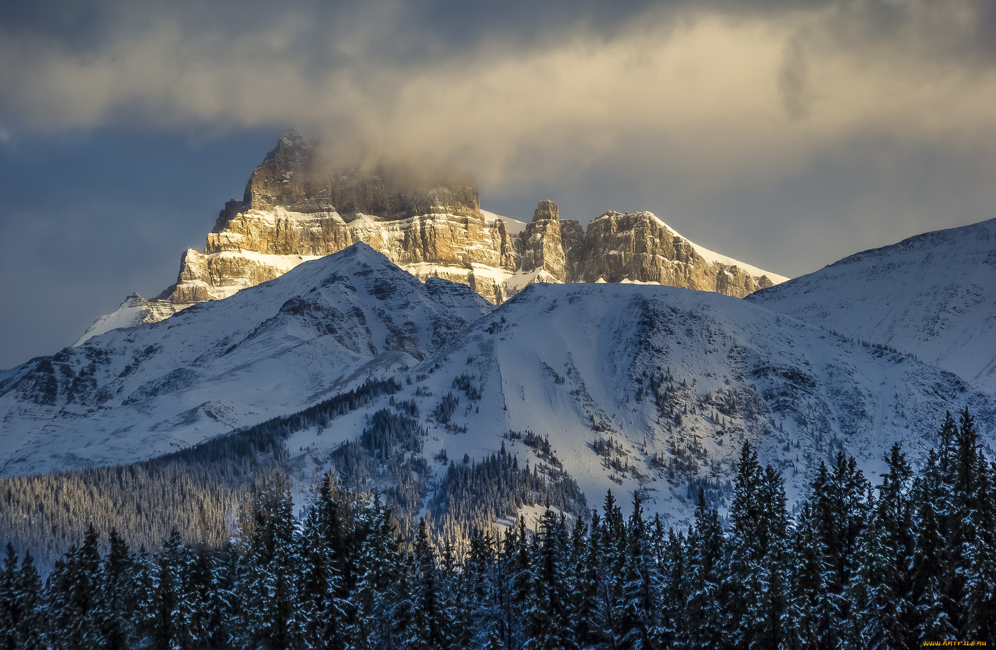 природа, горы, простор