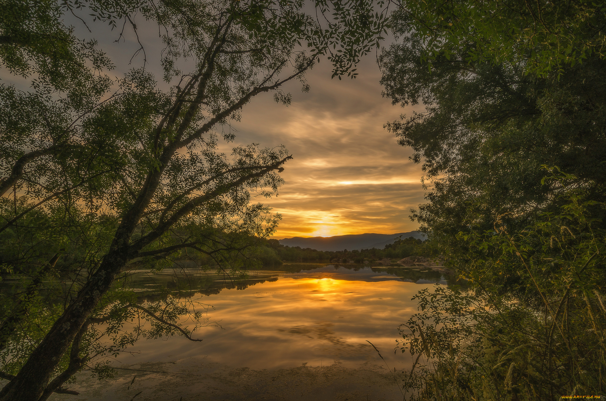 природа, восходы, закаты, простор