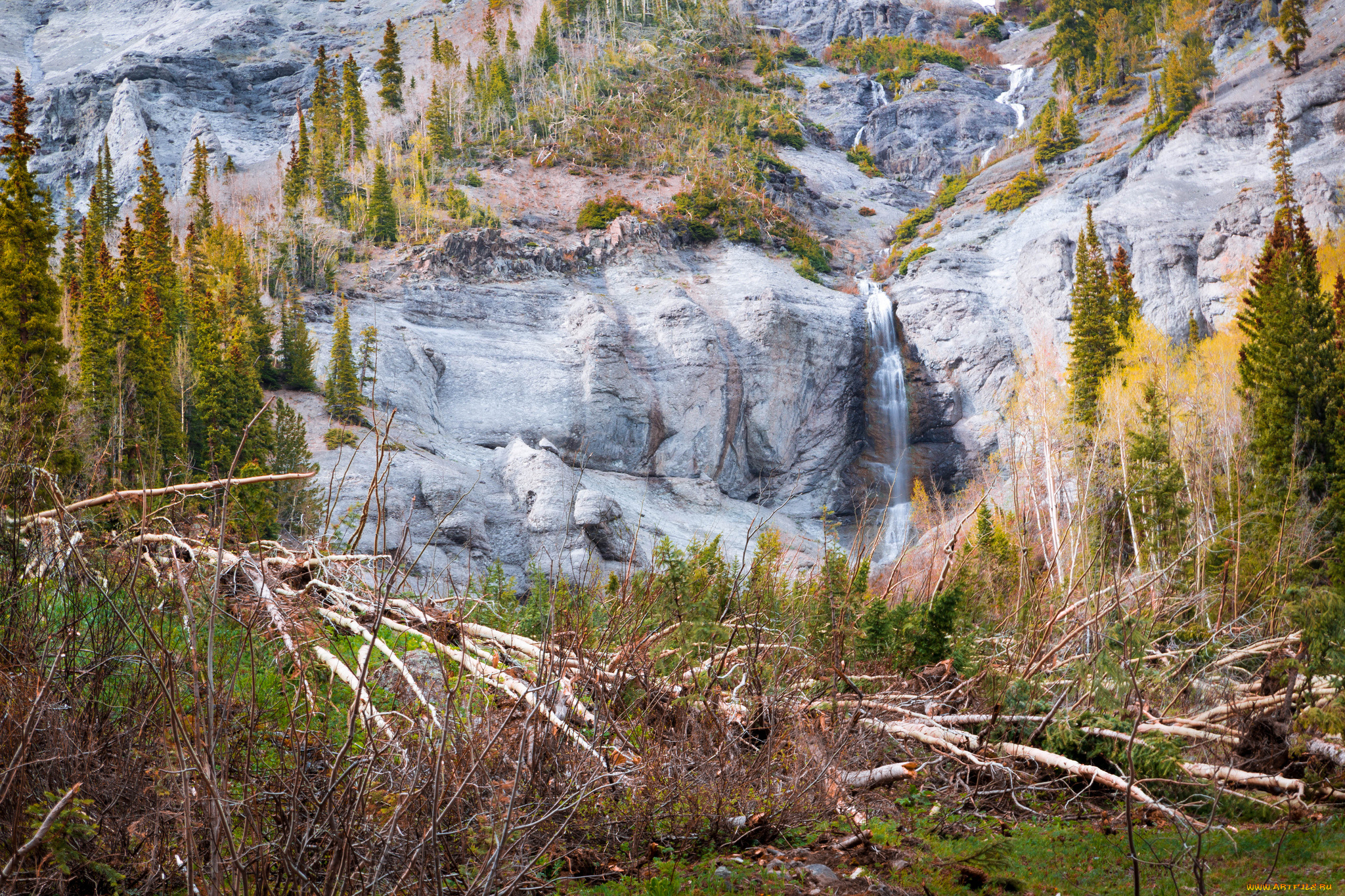 природа, горы, простор