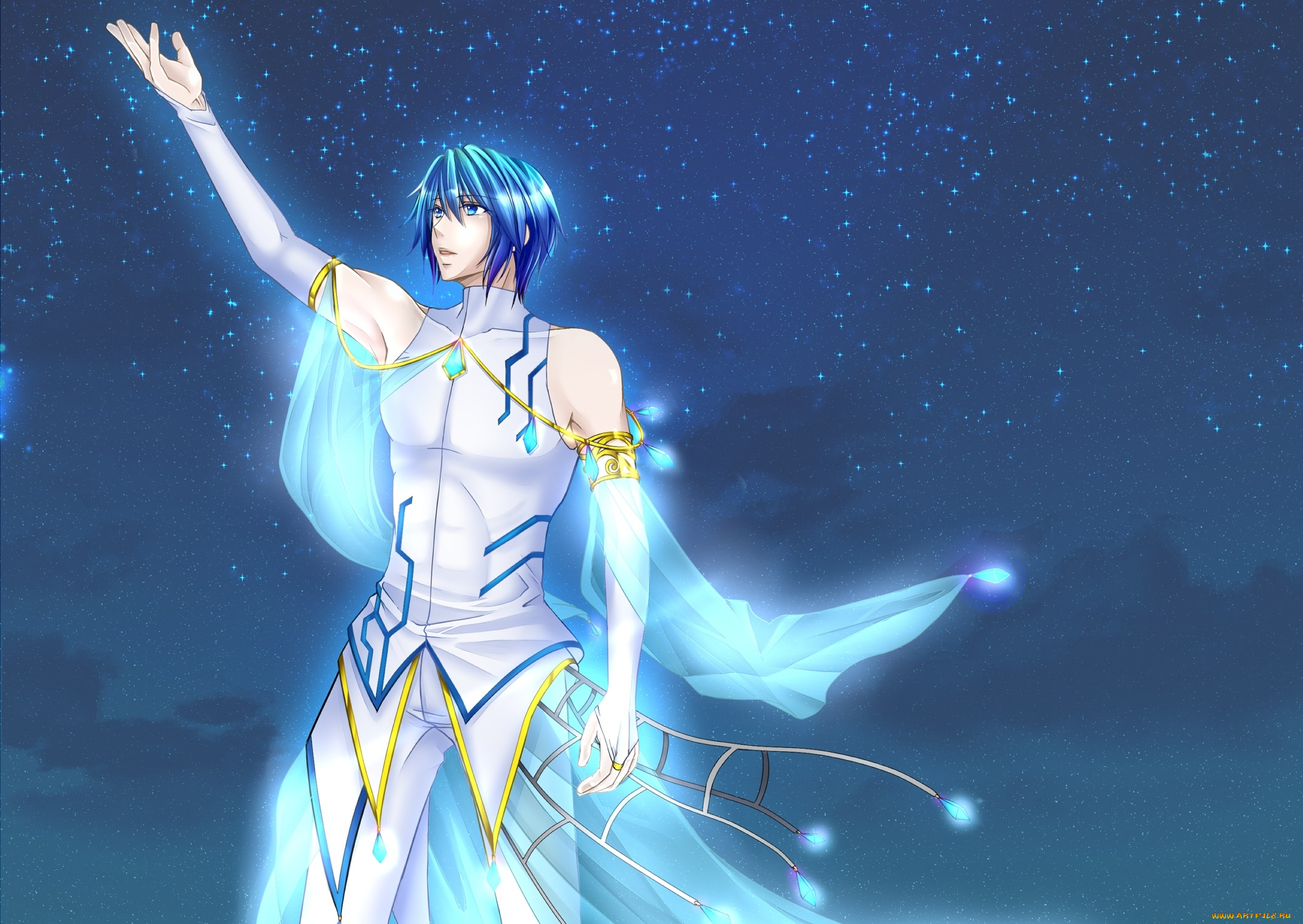 аниме, vocaloid, парень