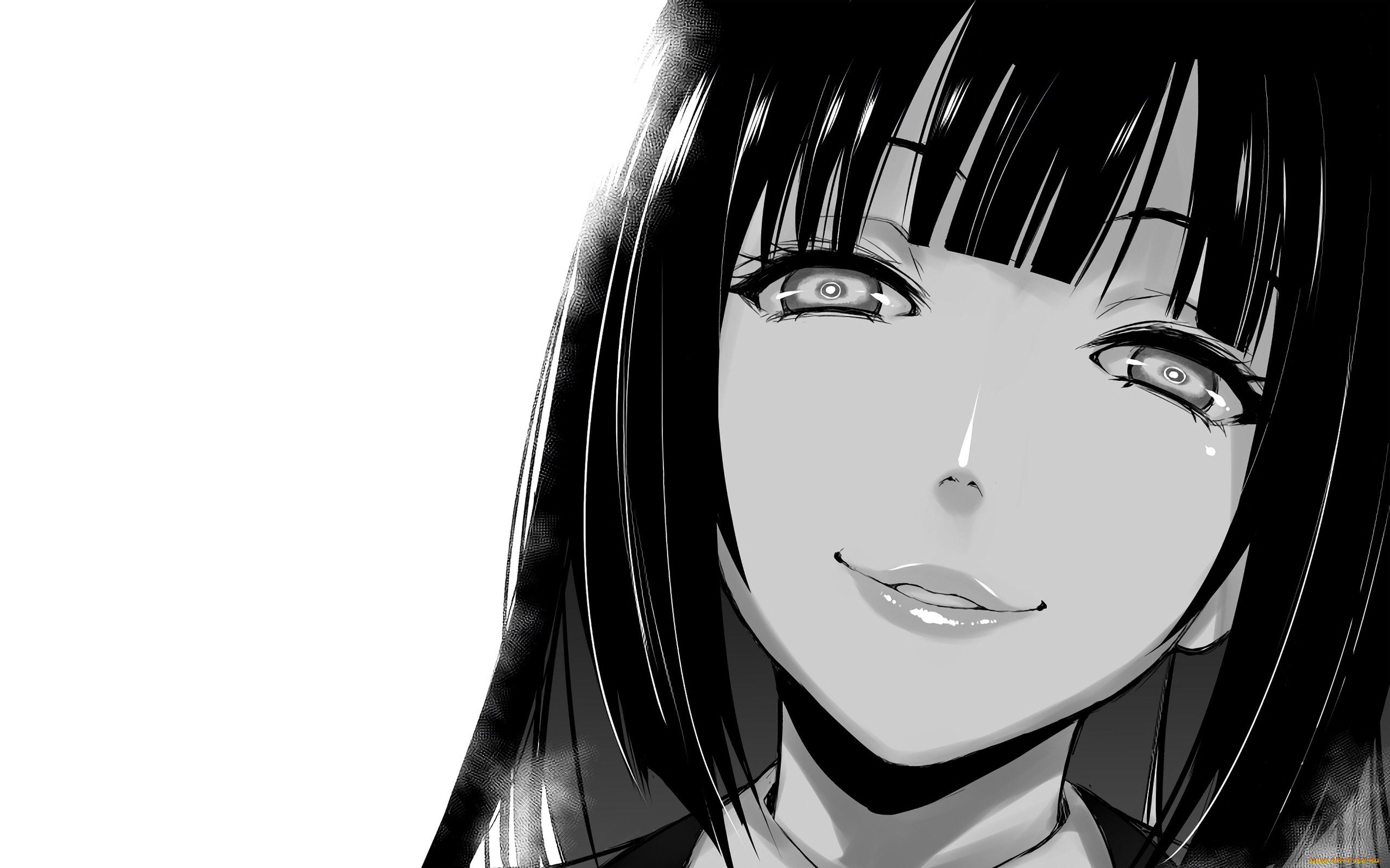 аниме, kakegurui, девушка