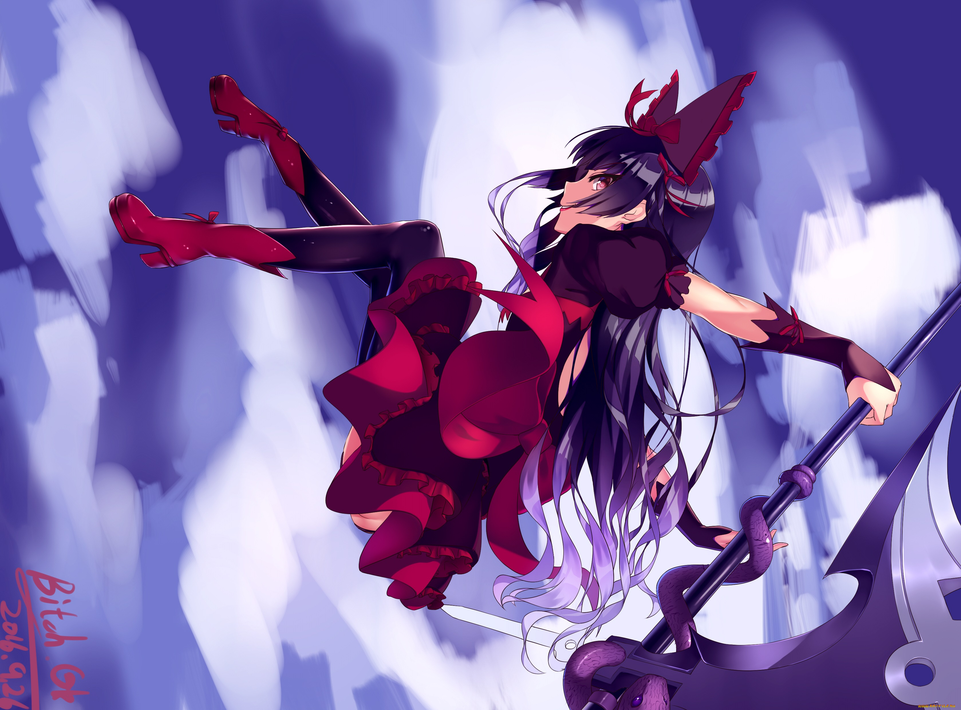 аниме, gate, девушка