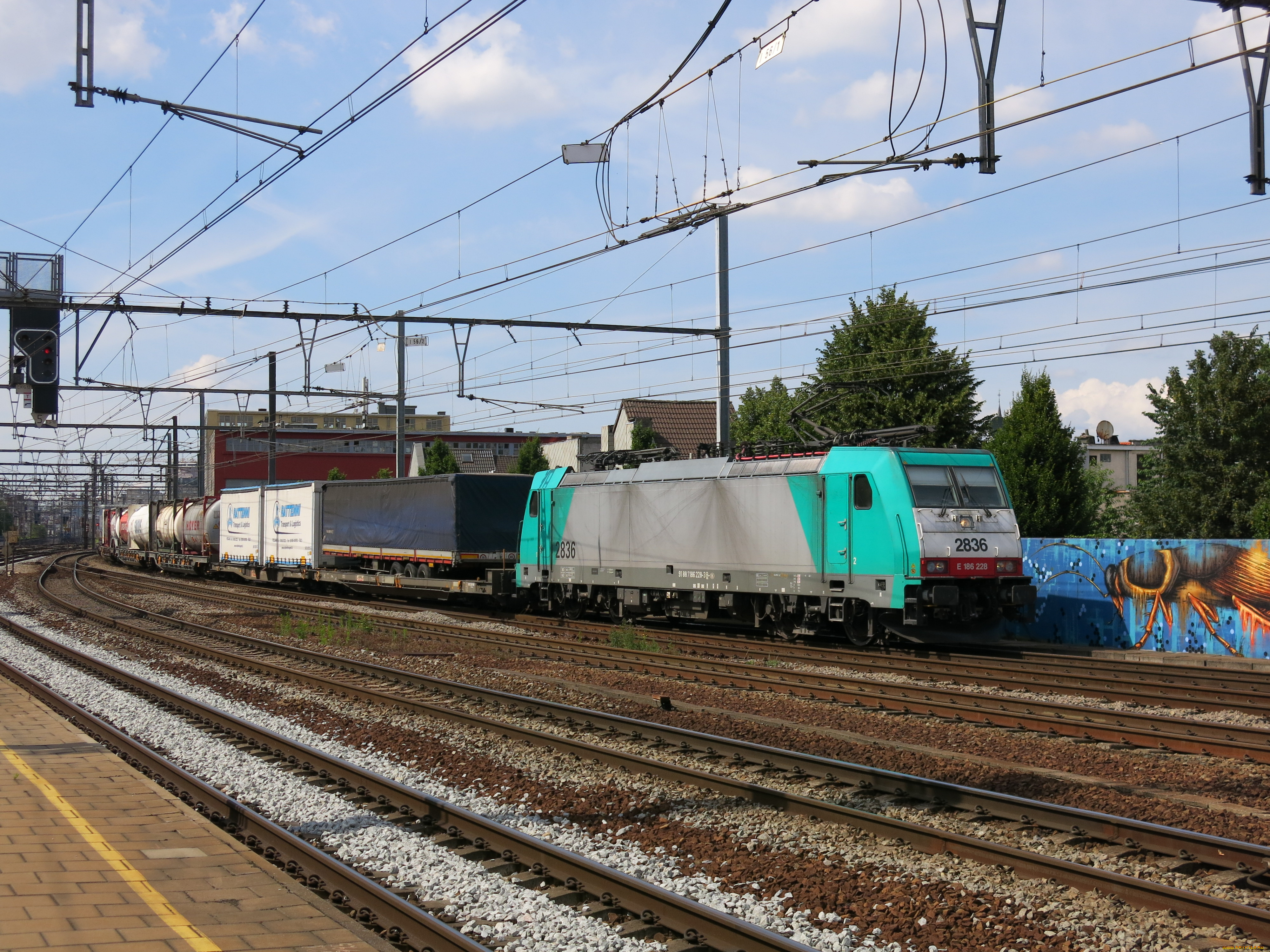 техника, электровозы, поезд