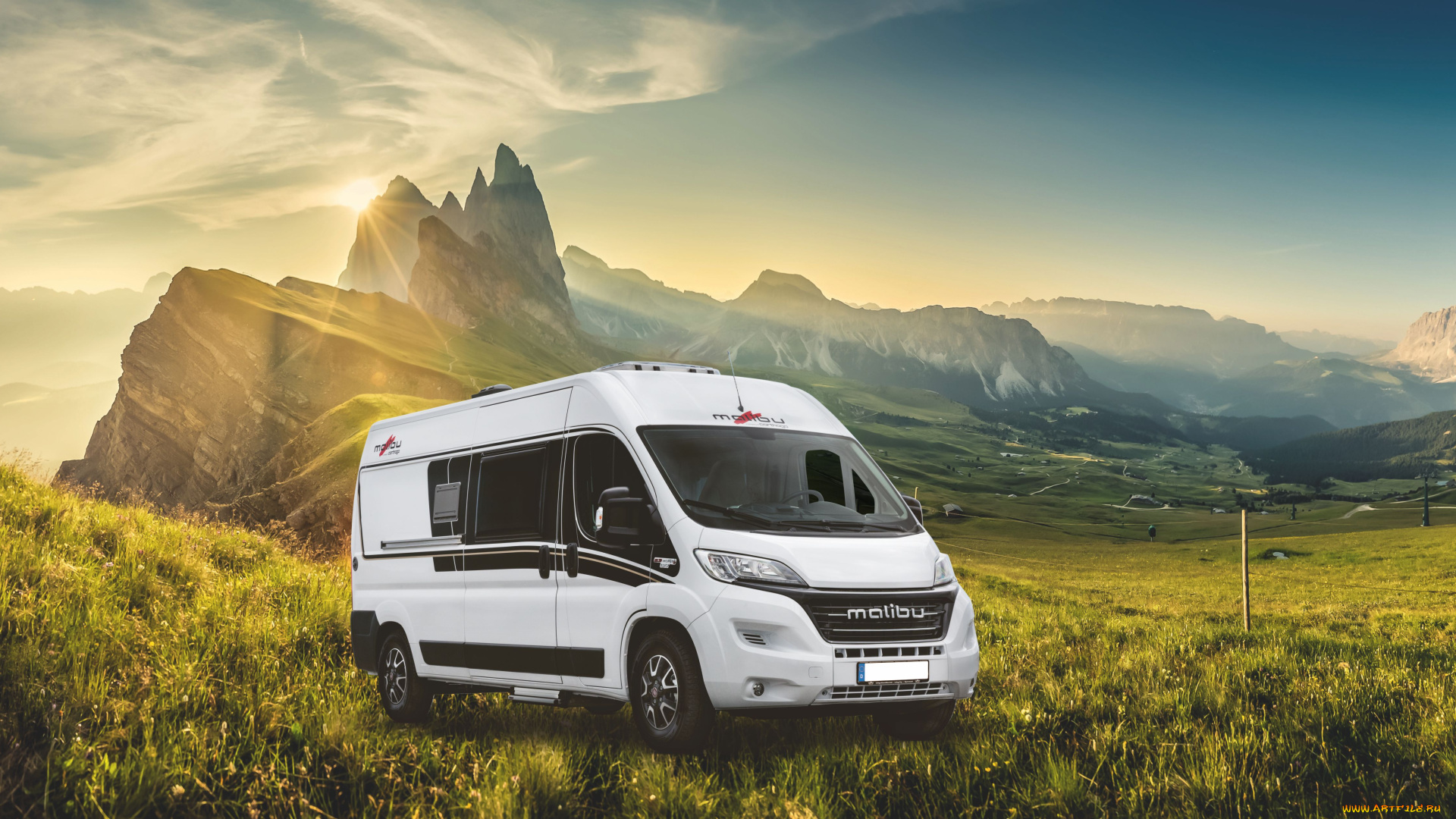 автомобили, дом, на, колёсах, горы, путешествие, микроавтобус