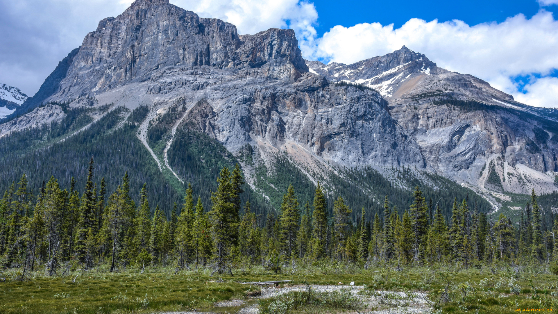 природа, горы, простор