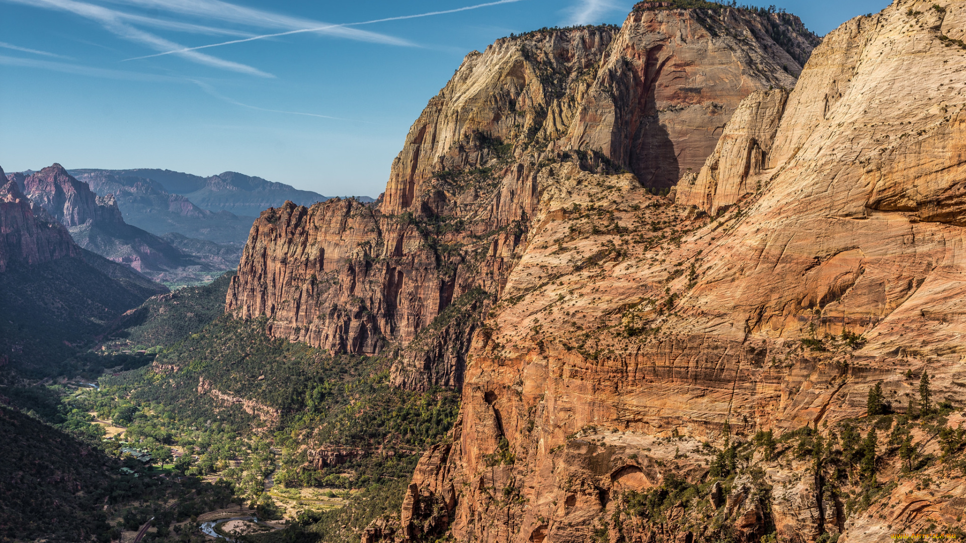 природа, горы, простор