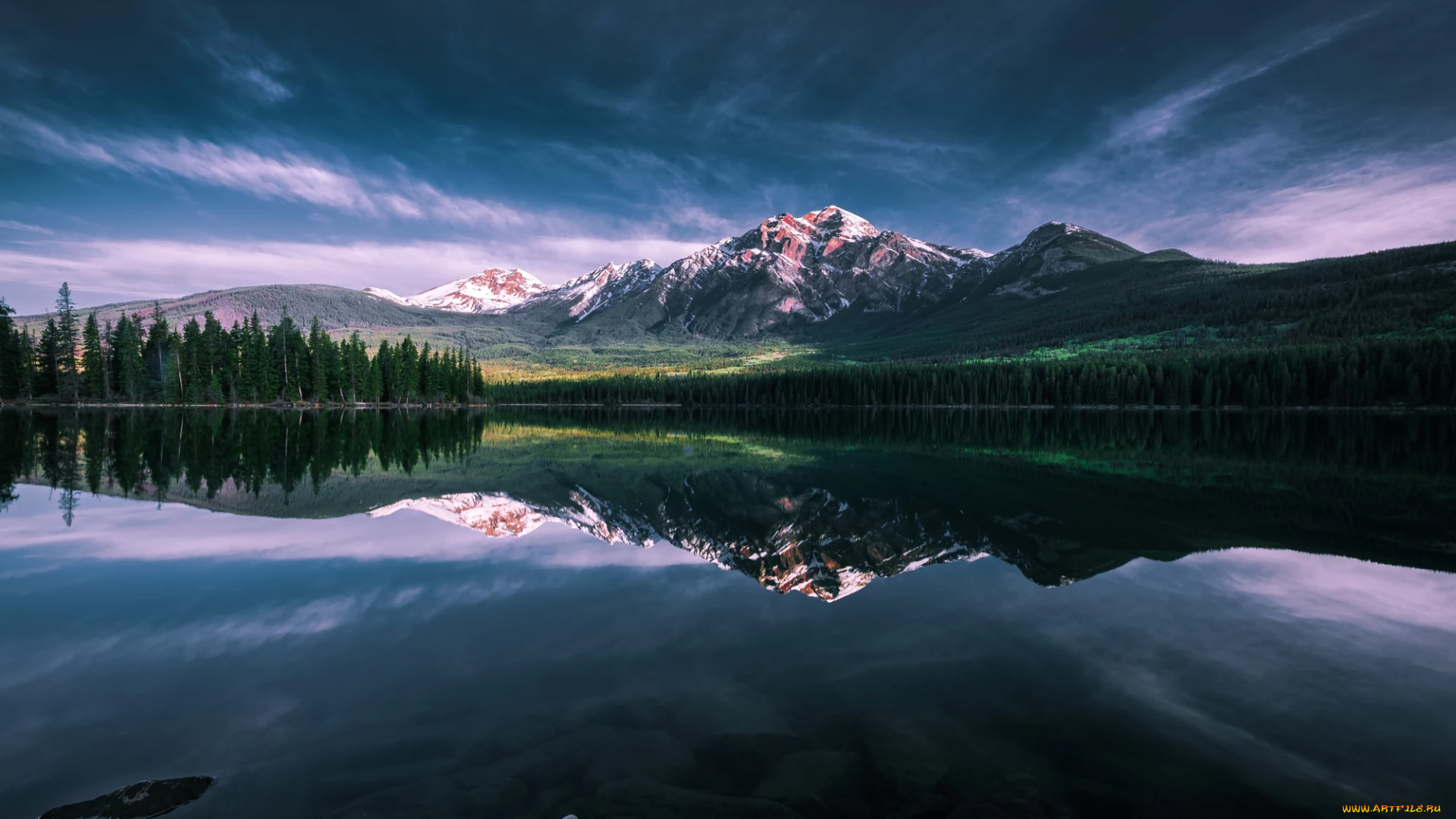 природа, реки, озера, озеро, горы