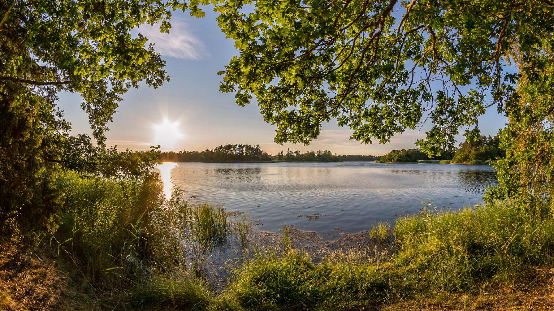 природа, реки, озера, простор