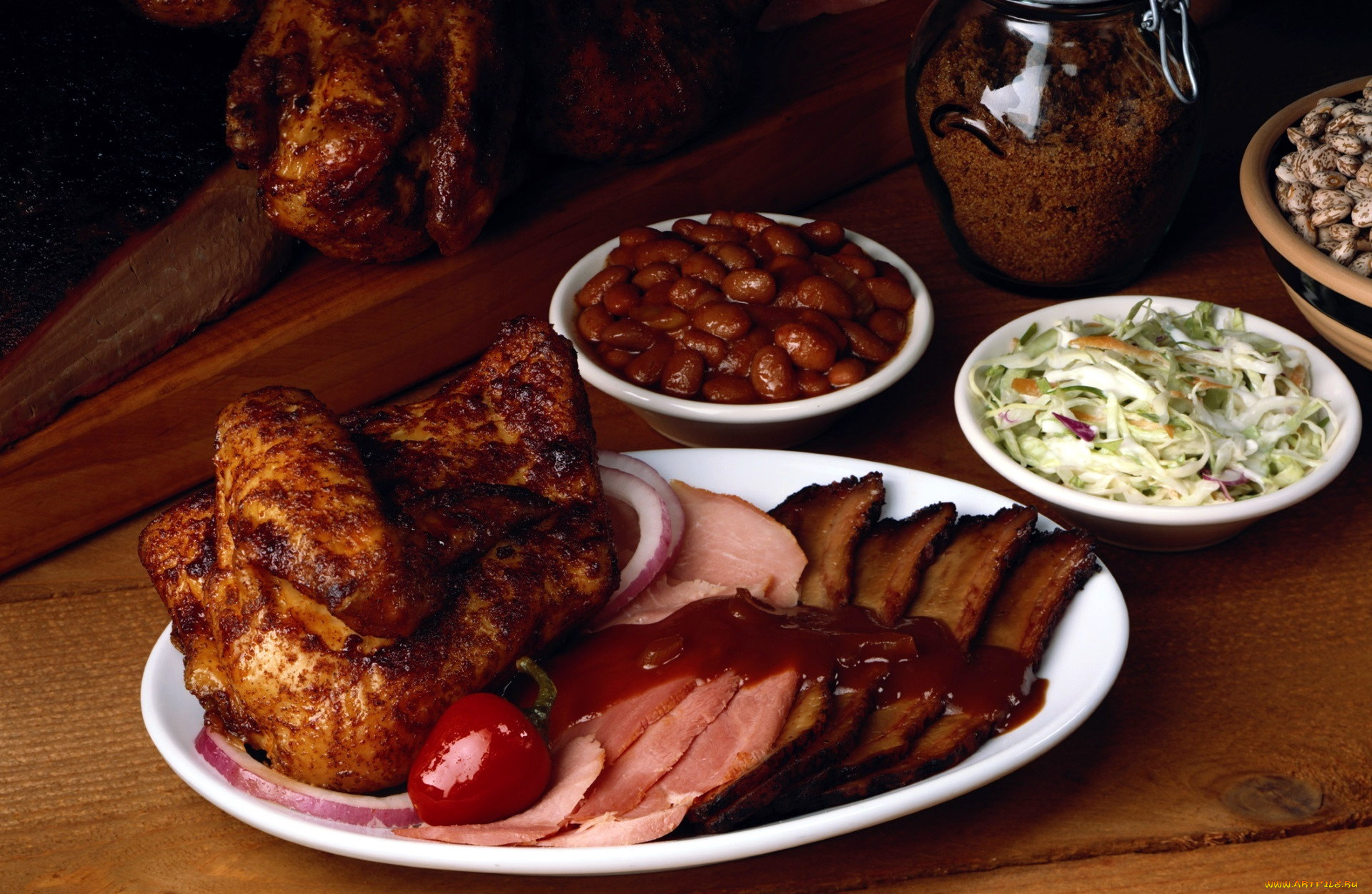 еда, мясные, блюда, курица