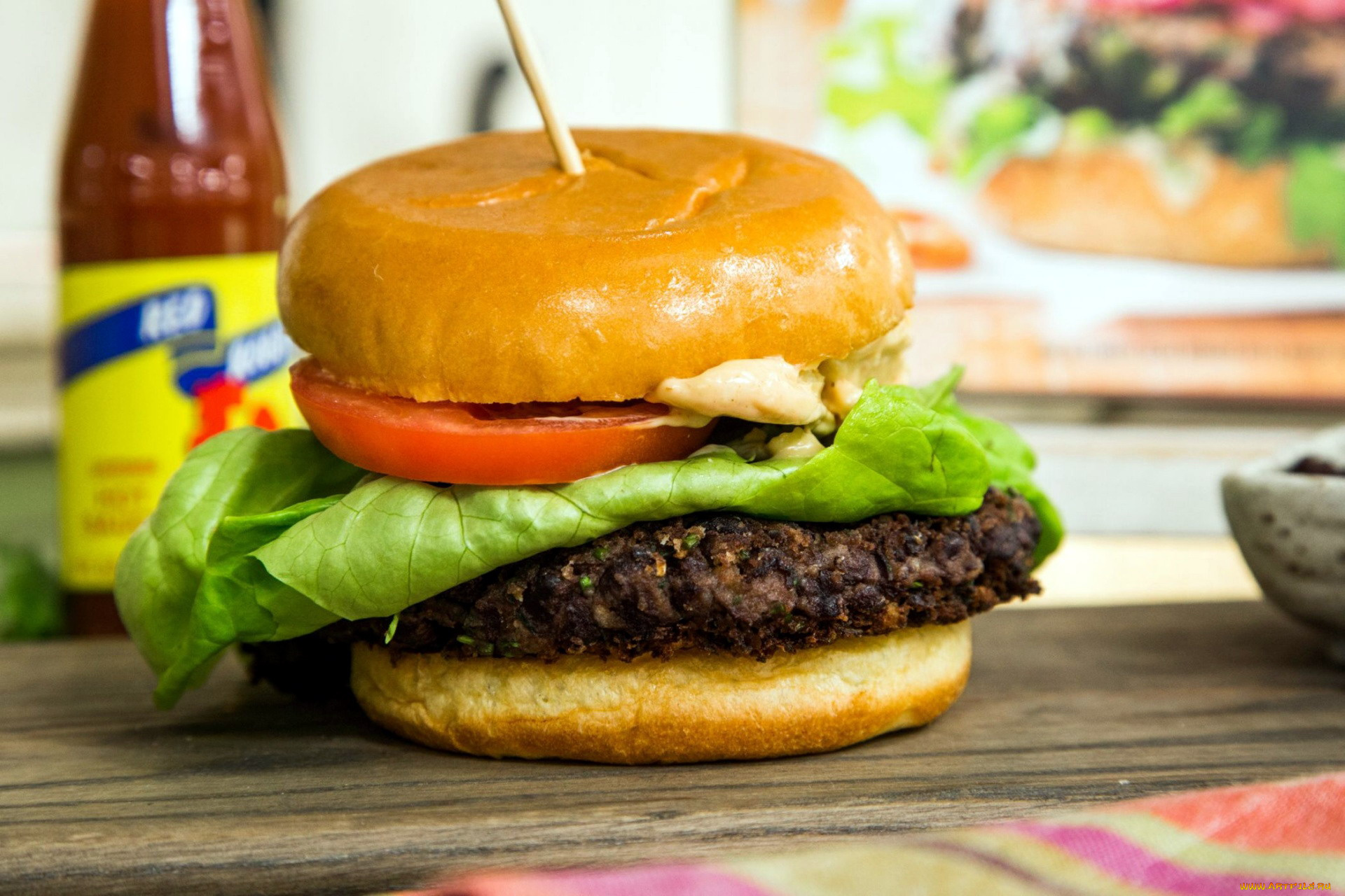 еда, бутерброды, , гамбургеры, , канапе, гамбургер