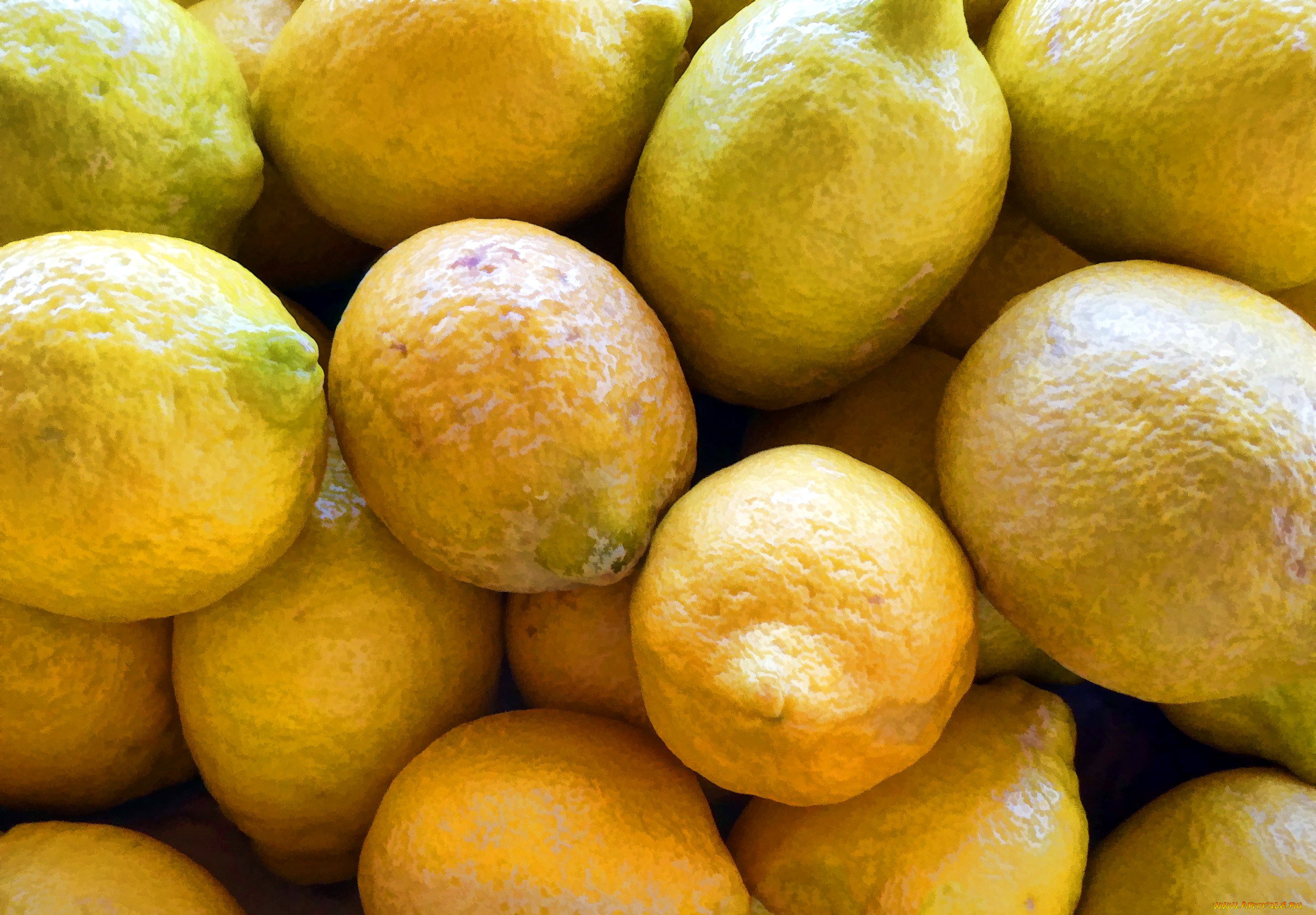 еда, цитрусы, лимон