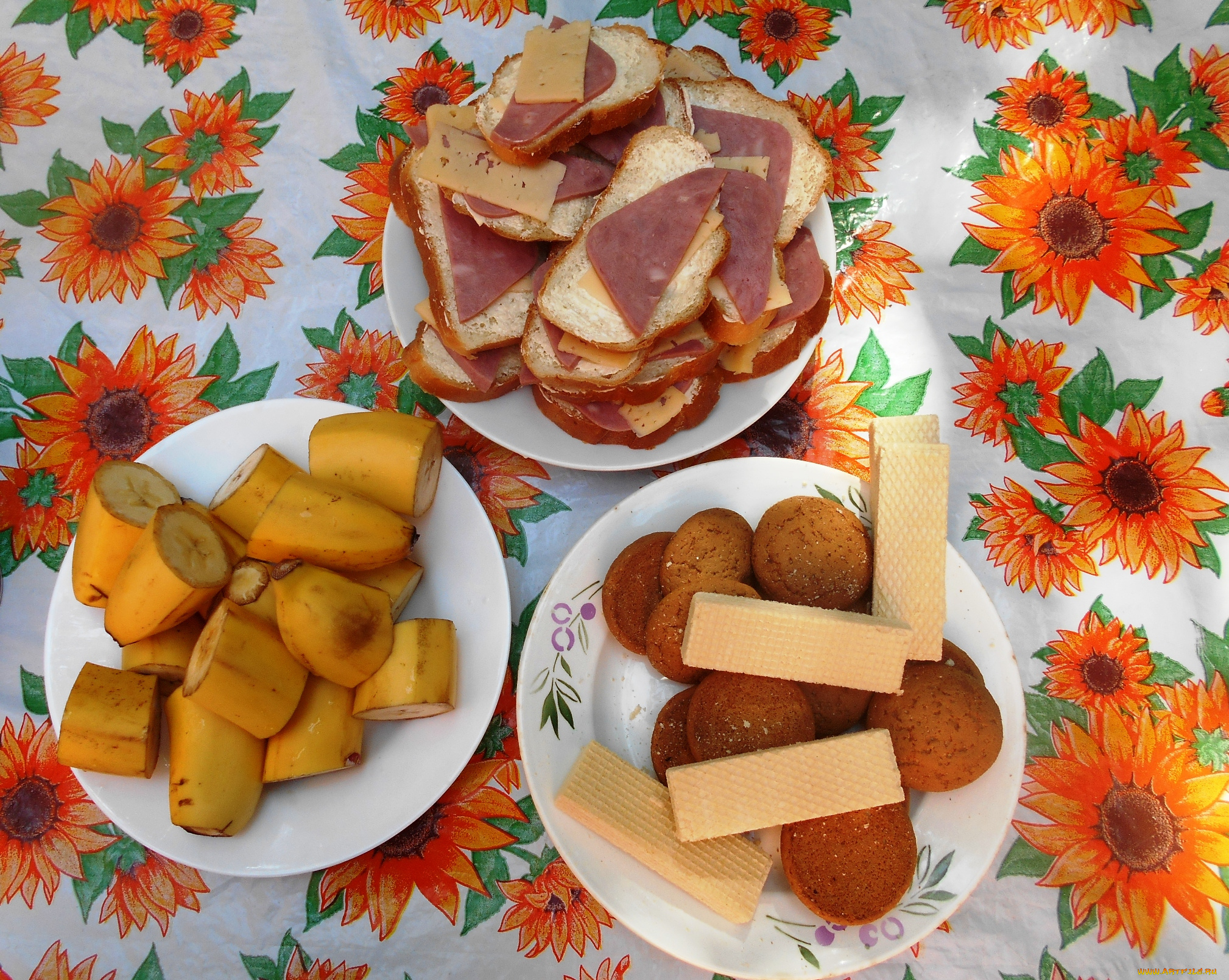 еда, бутерброды, , гамбургеры, , канапе, хлеб, сыр, бананы, печенье, вафли, колбаса