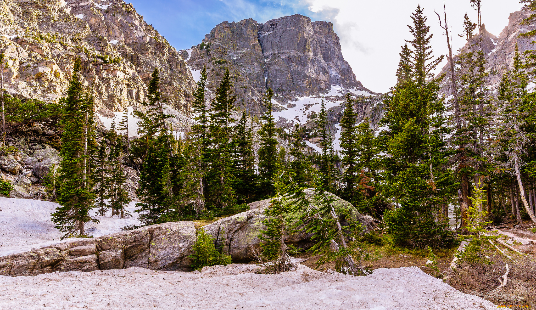 природа, горы, простор