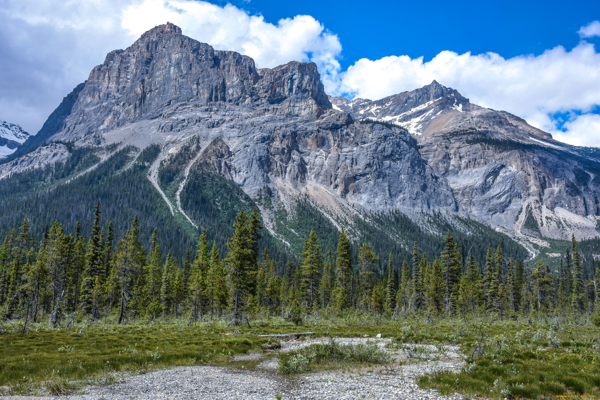 природа, горы, простор