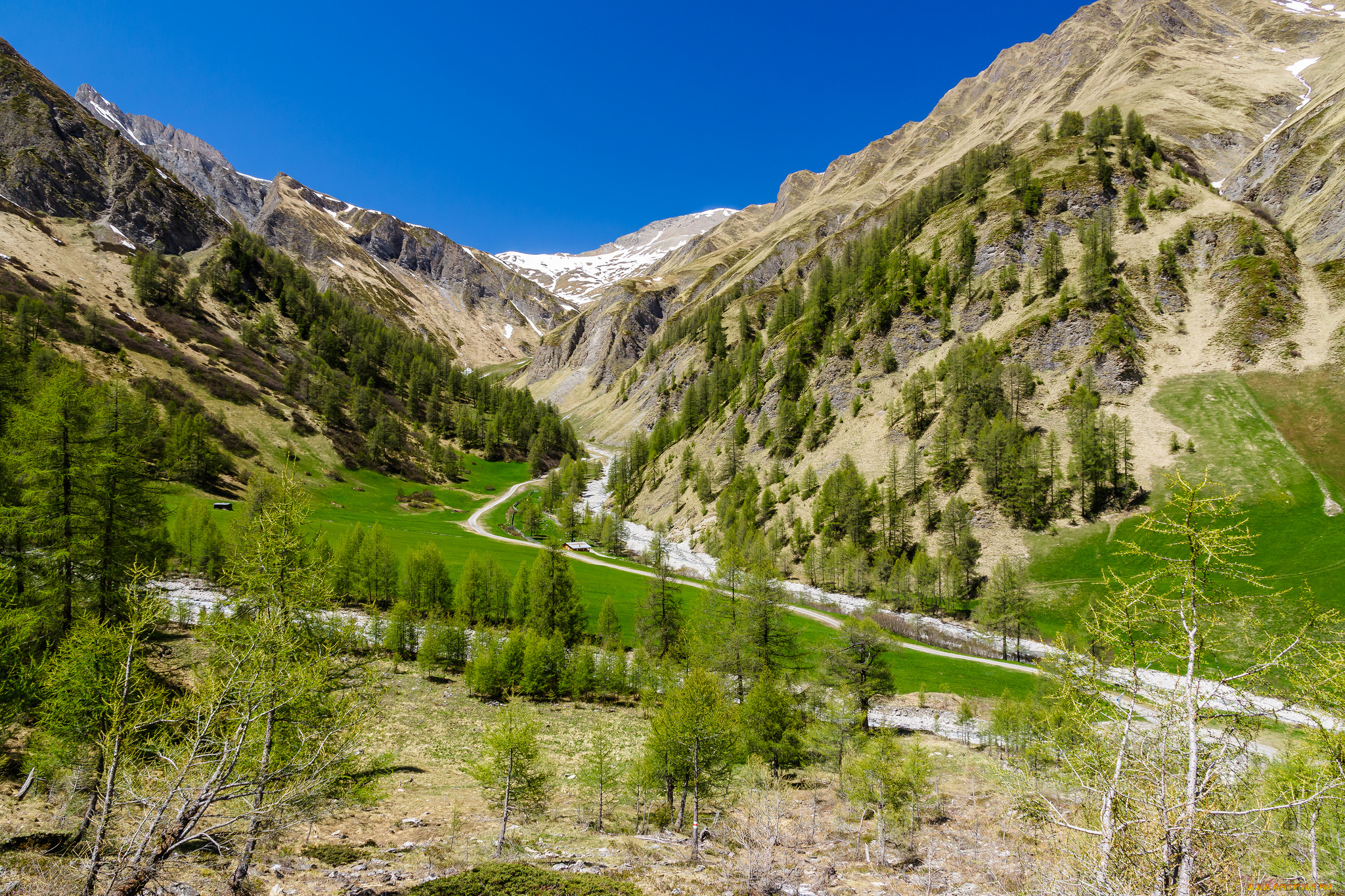 природа, горы, простор