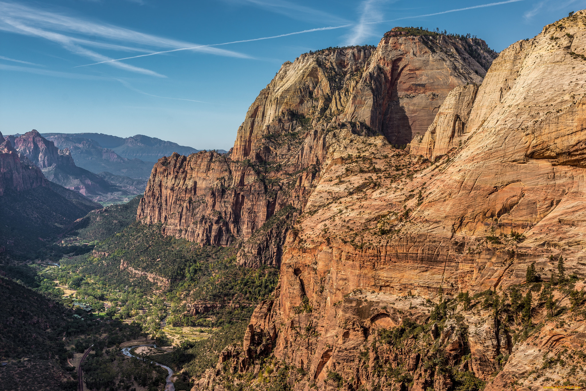 природа, горы, простор