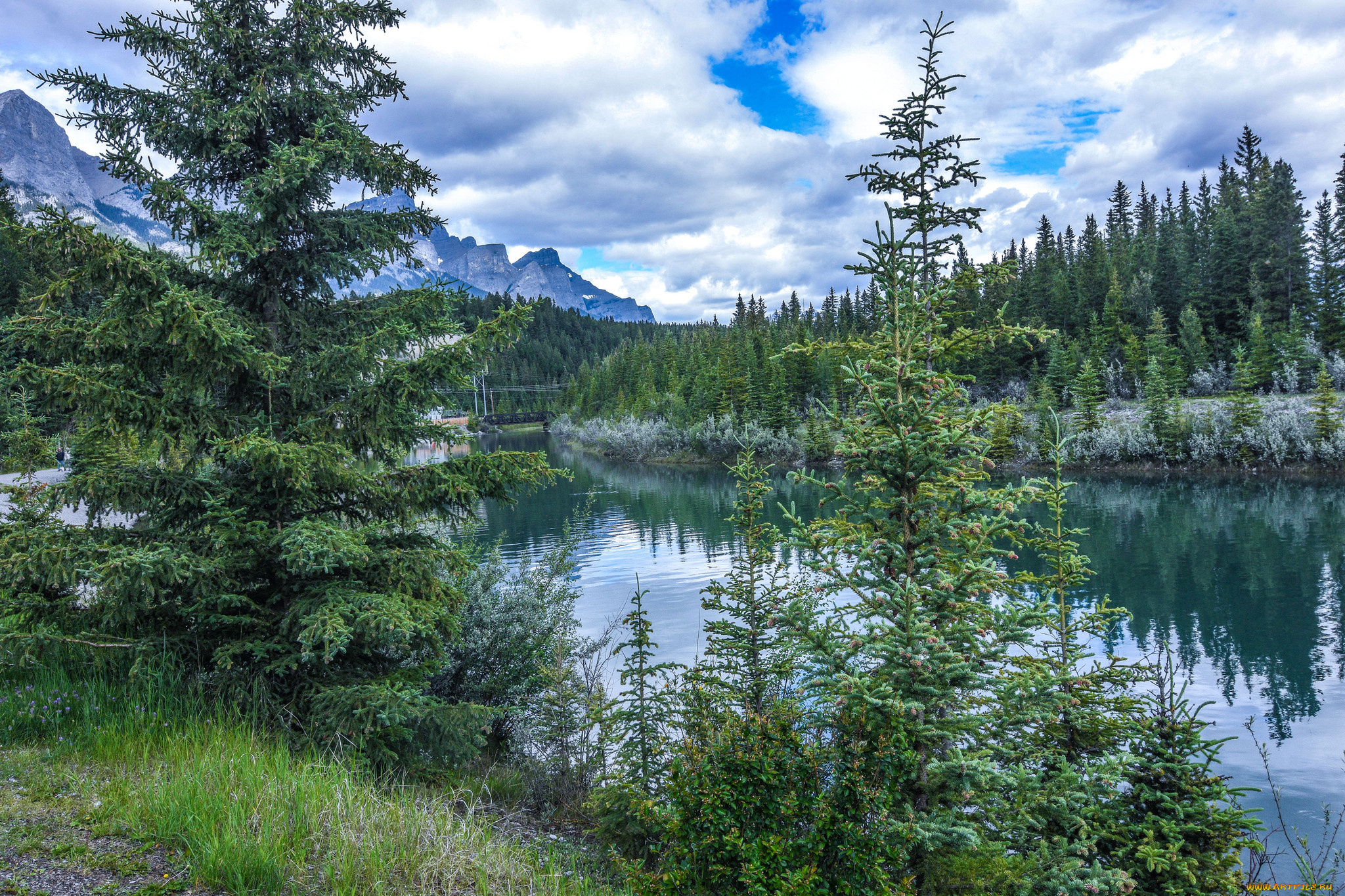 природа, реки, озера, простор