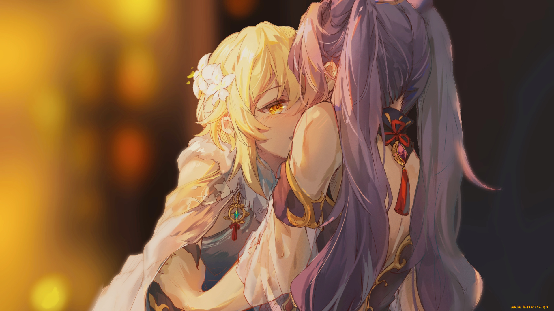 аниме, genshin, impact, genshin, impact