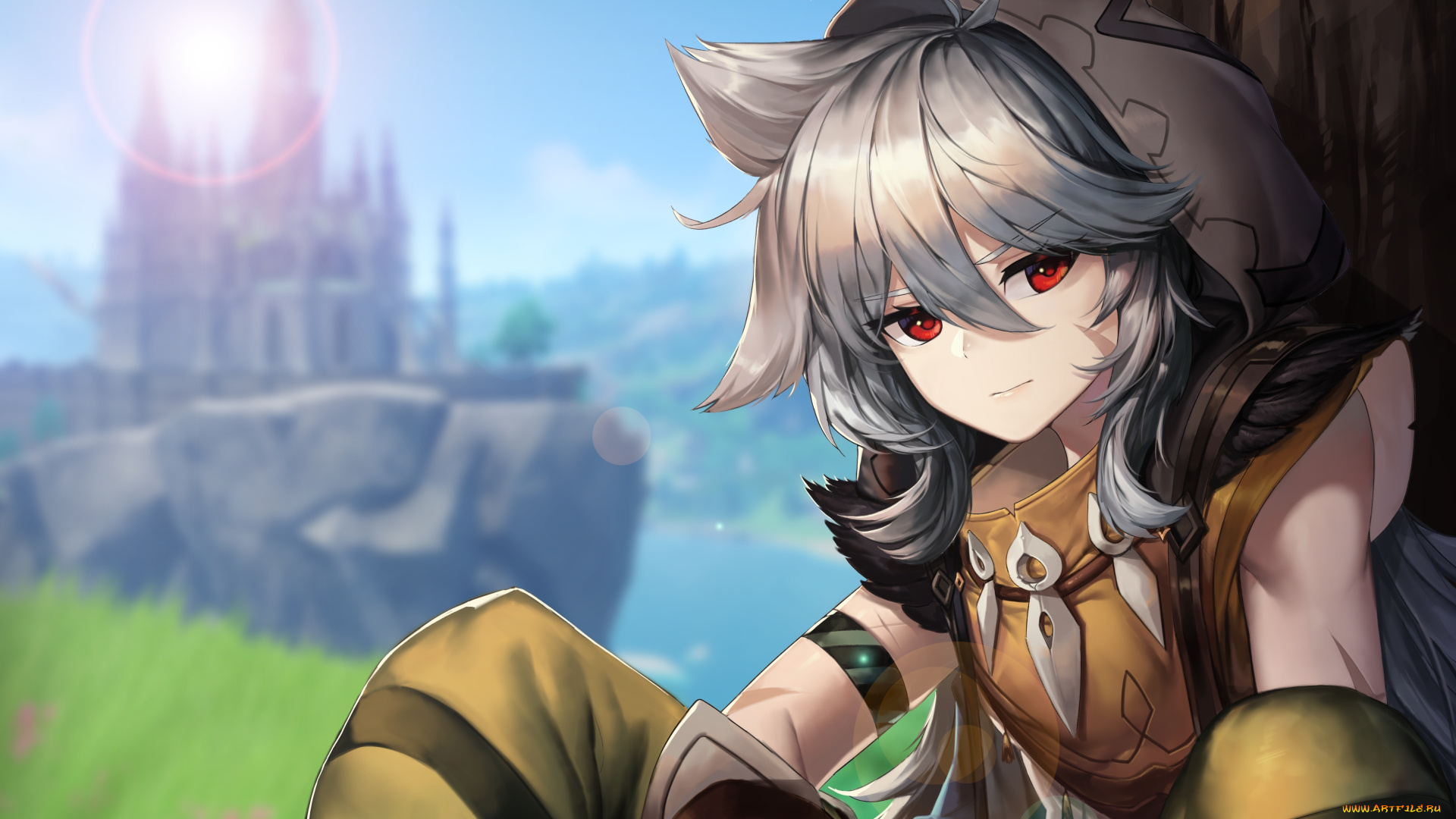 аниме, genshin, impact, genshin, impact