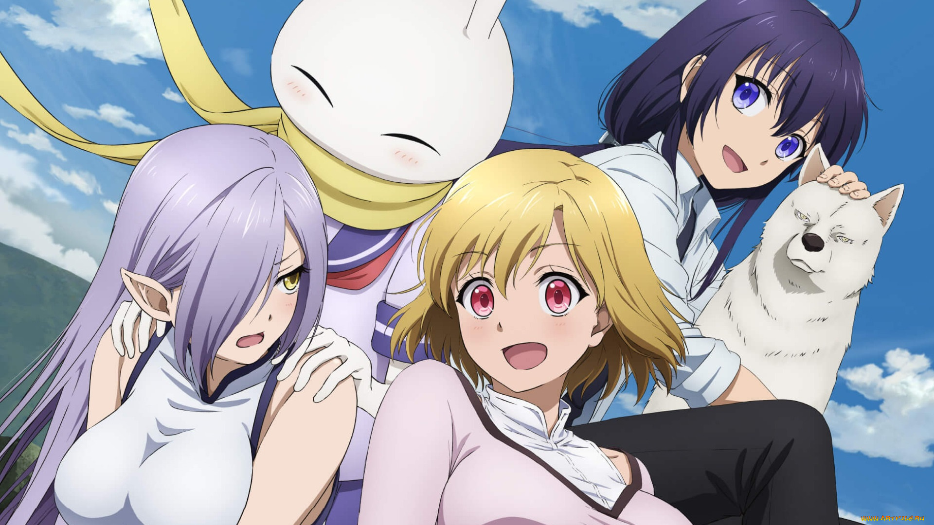 аниме, peach, boy, riverside, peach, boy, riverside