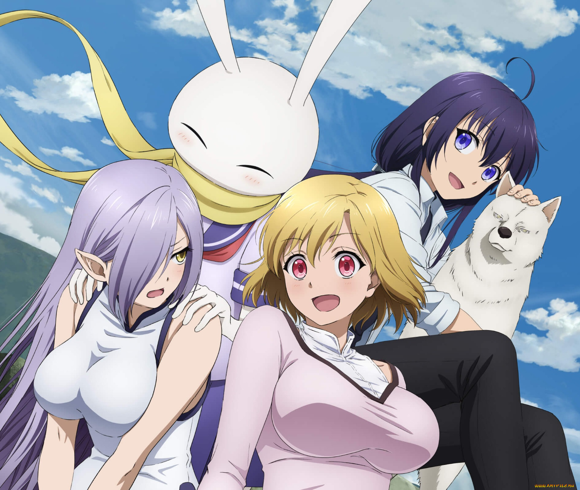 аниме, peach, boy, riverside, peach, boy, riverside