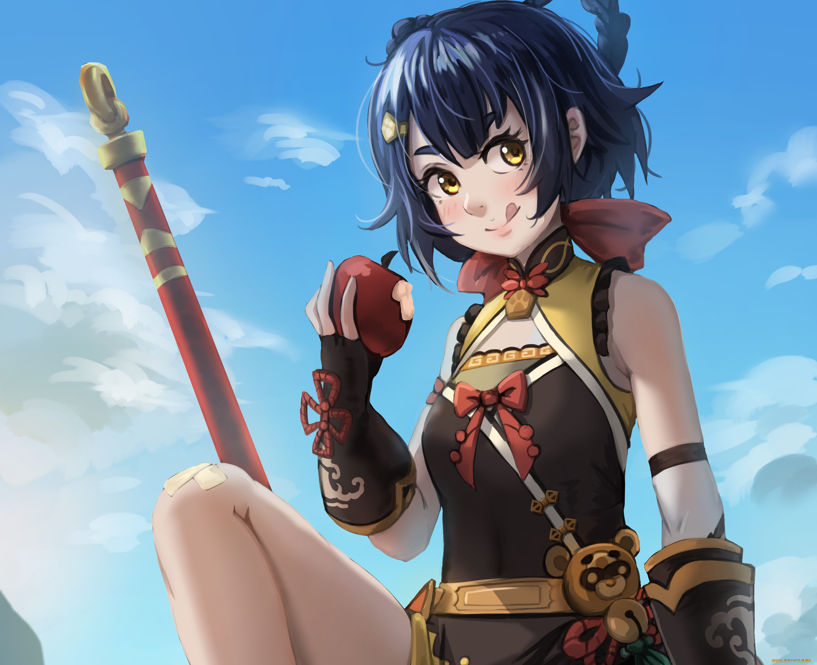 аниме, genshin, impact, genshin, impact