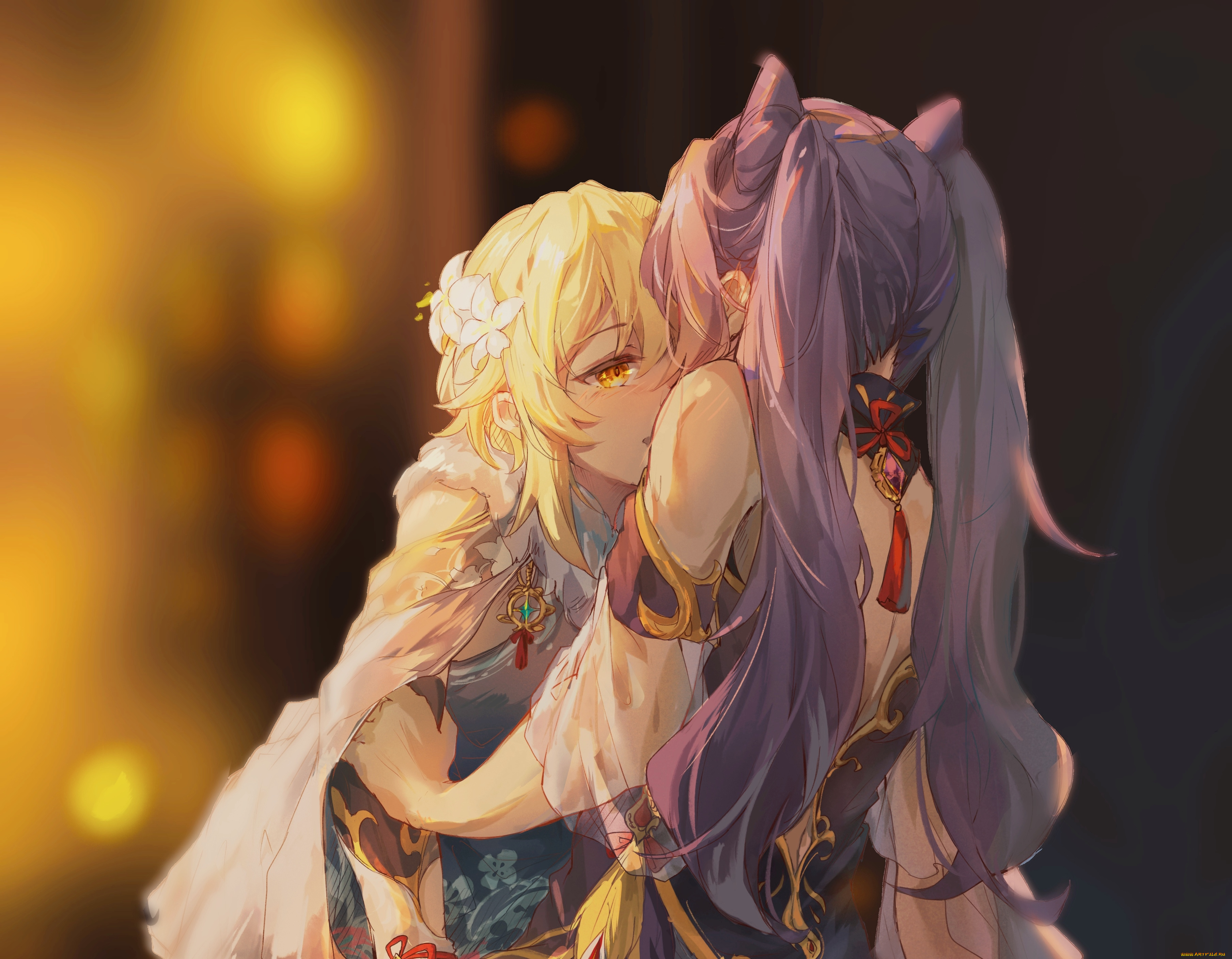 аниме, genshin, impact, genshin, impact