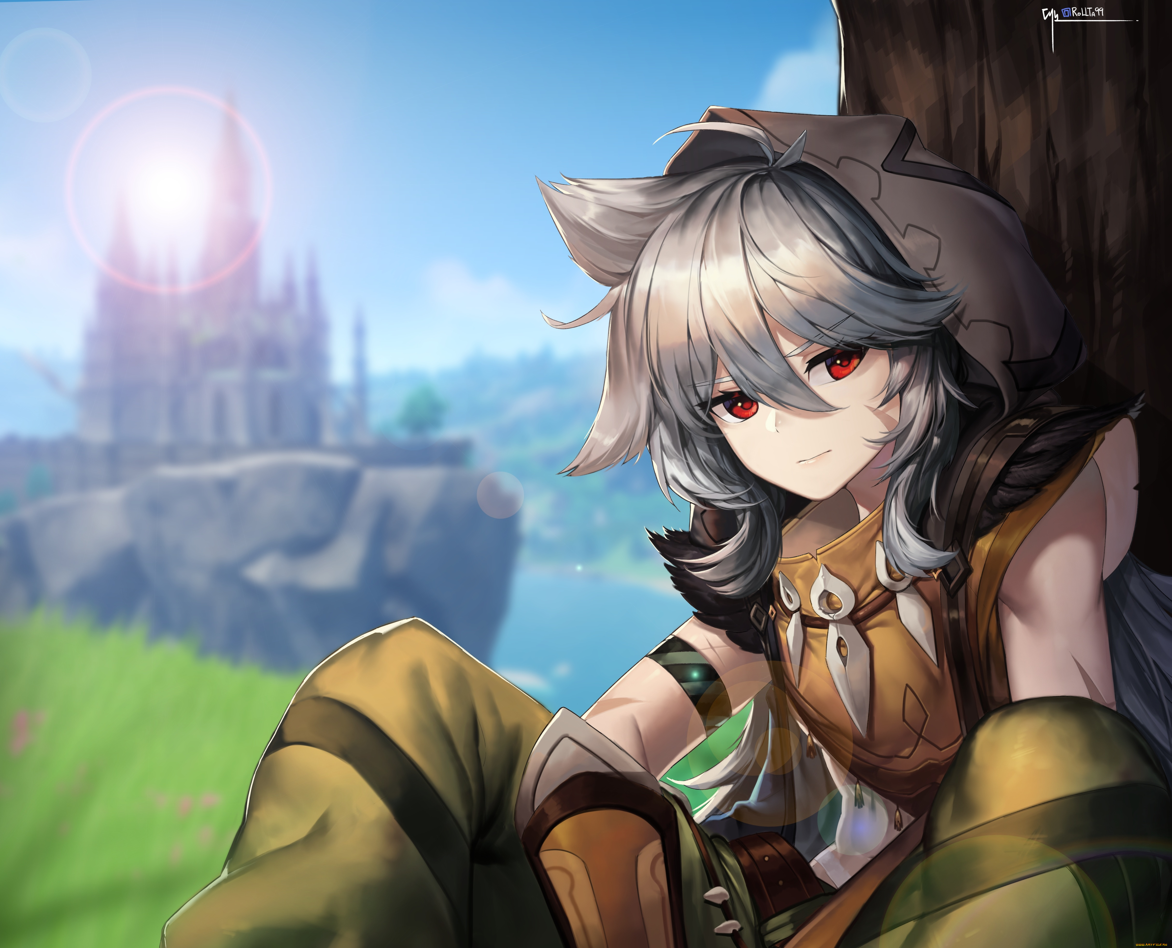 аниме, genshin, impact, genshin, impact