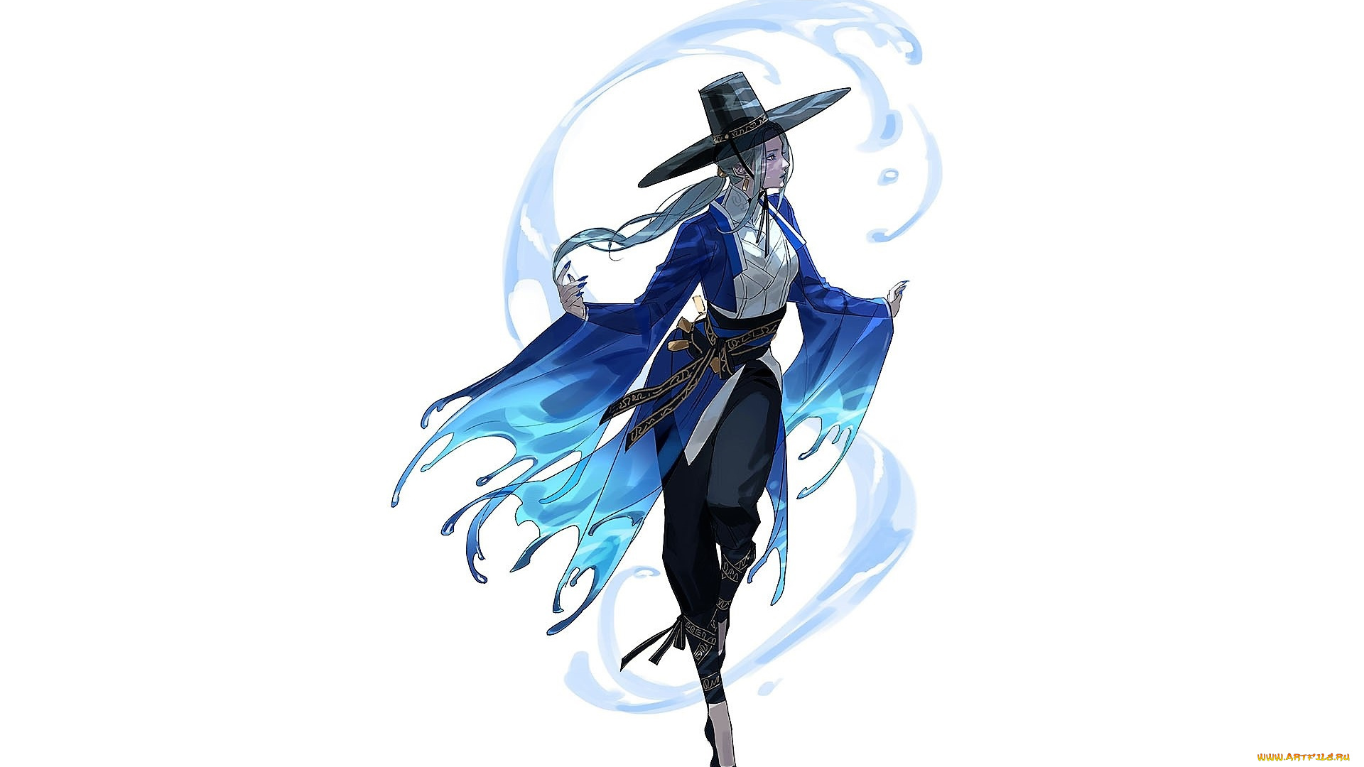 аниме, магия, , колдовство, , halloween, девушка, шляпа