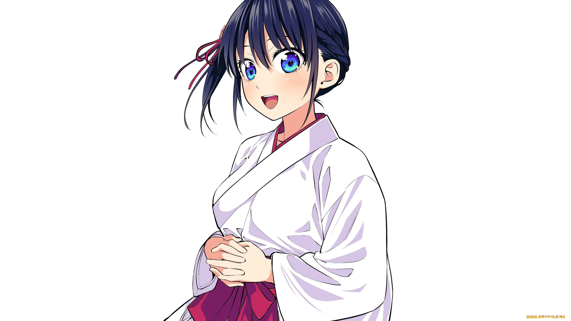 kanojo, mo, kanojo, аниме, девушка, кимоно