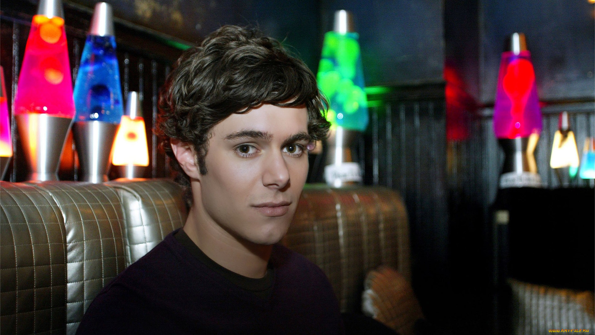 мужчины, adam, brody, актер, лицо, диван