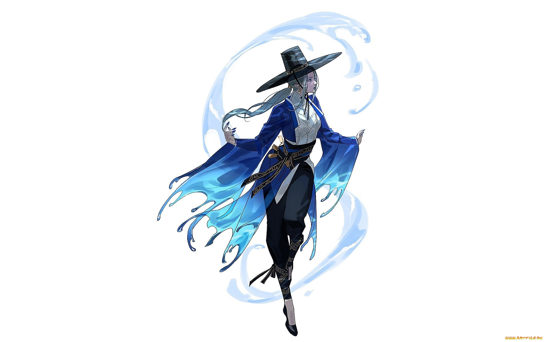 аниме, магия, , колдовство, , halloween, девушка, шляпа