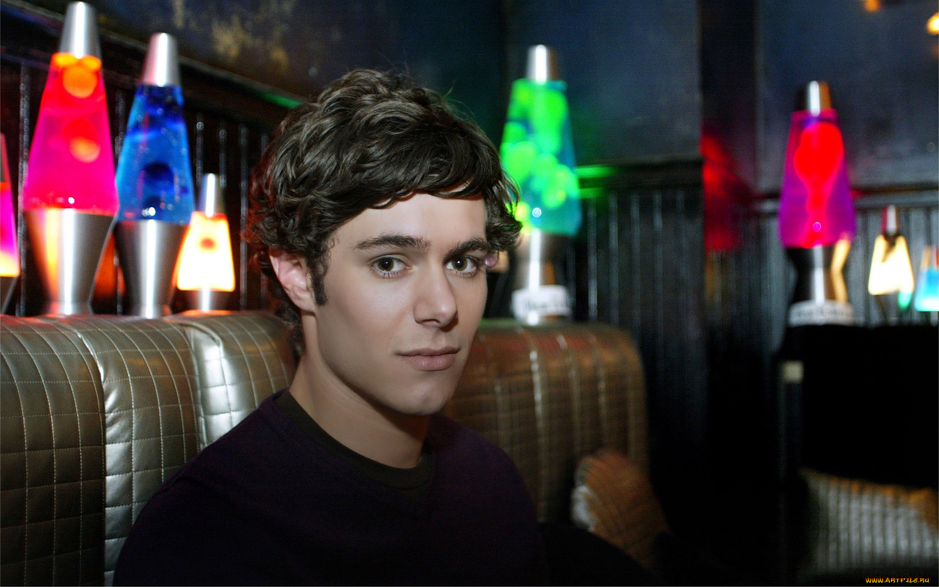 мужчины, adam, brody, актер, лицо, диван