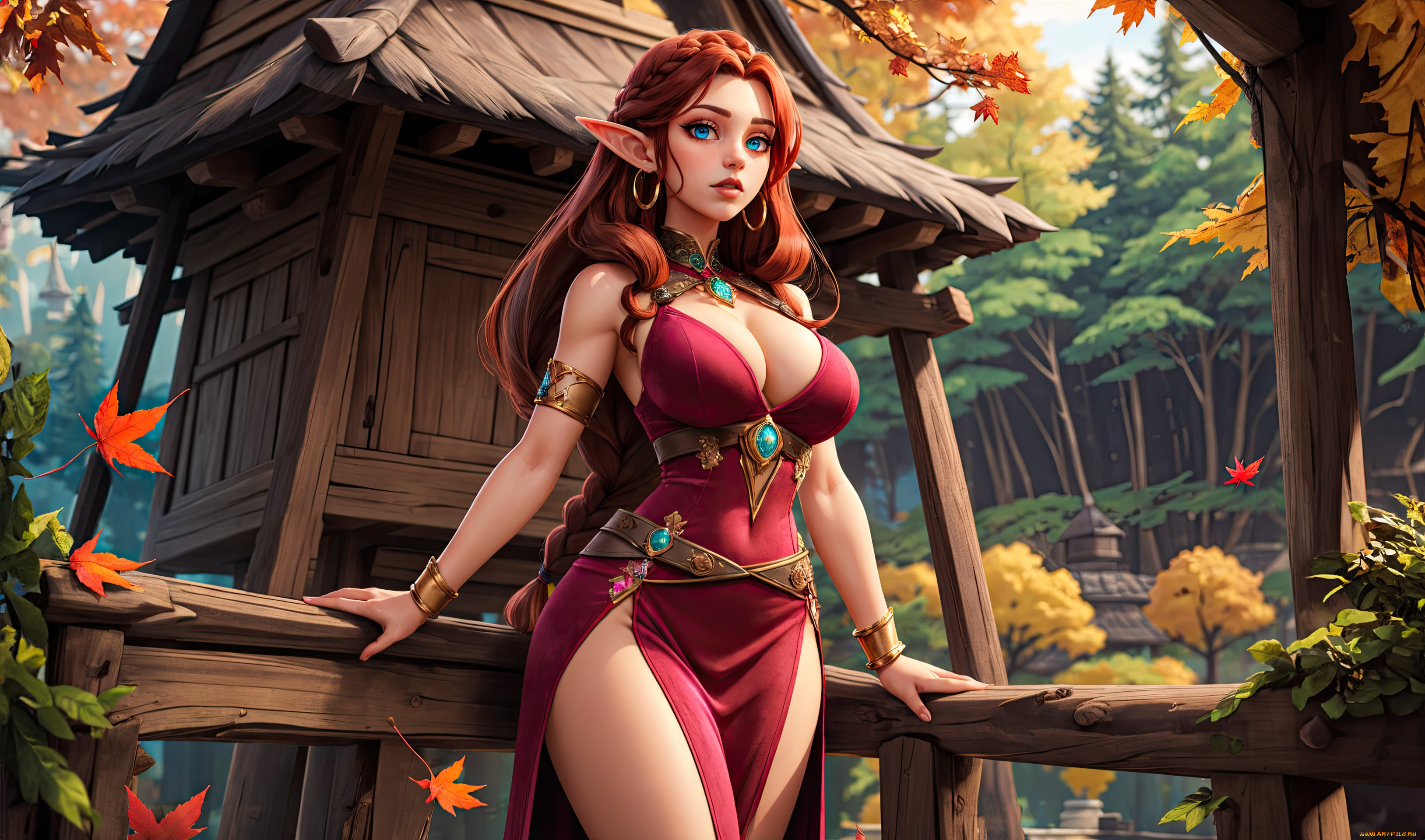 фэнтези, эльфы, нейросети, графика, нейроарт, ai, art, нейронные, сети, рисунки, нейро, искусство