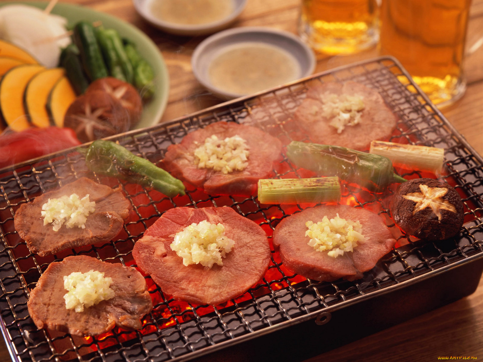 еда, шашлык, барбекю