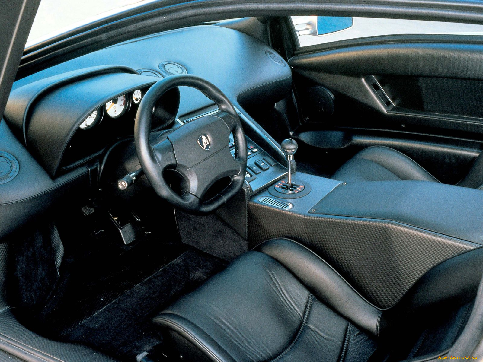 lamborghini, diablo, автомобили, интерьеры