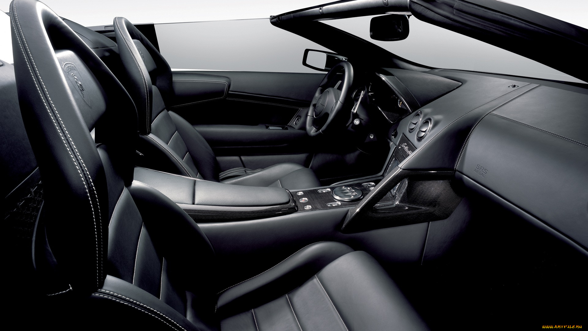 lamborghini, murcielago, lp640, roadster, автомобили, интерьеры