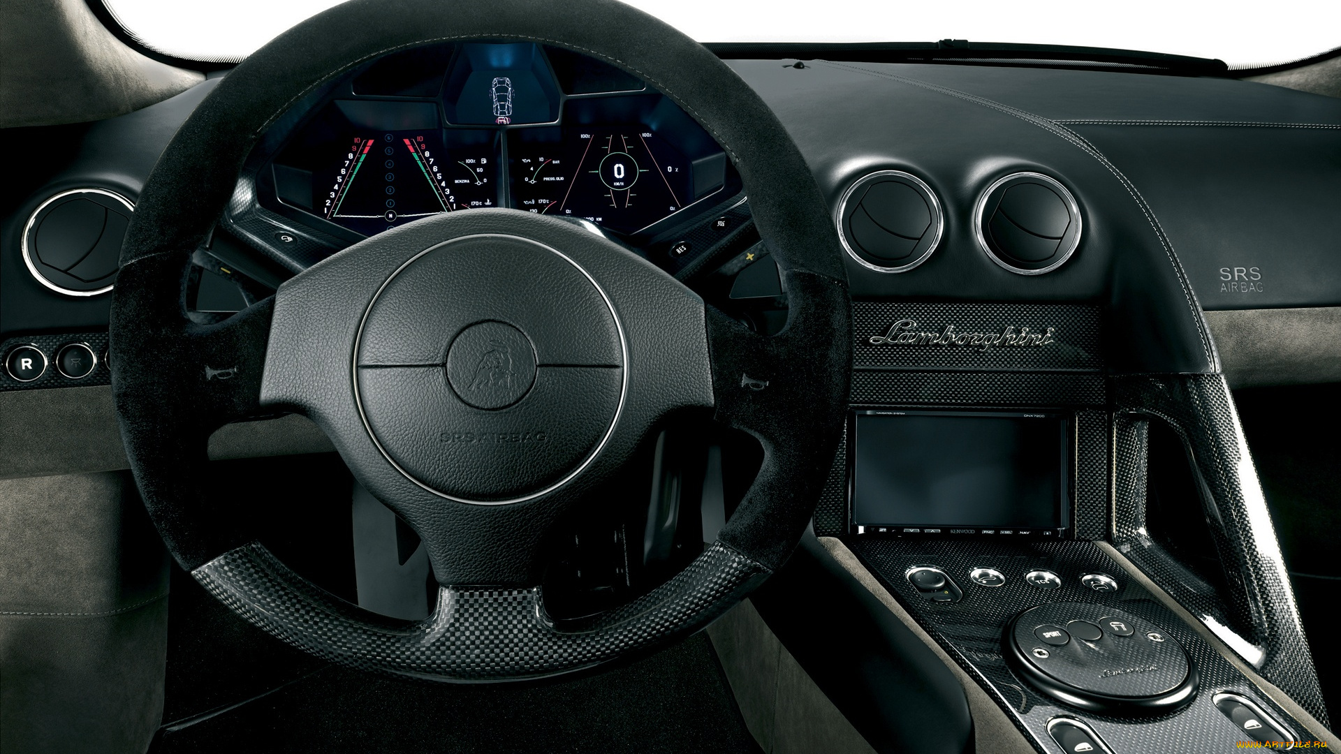 lamborghini, reventon, автомобили, спидометры, торпедо