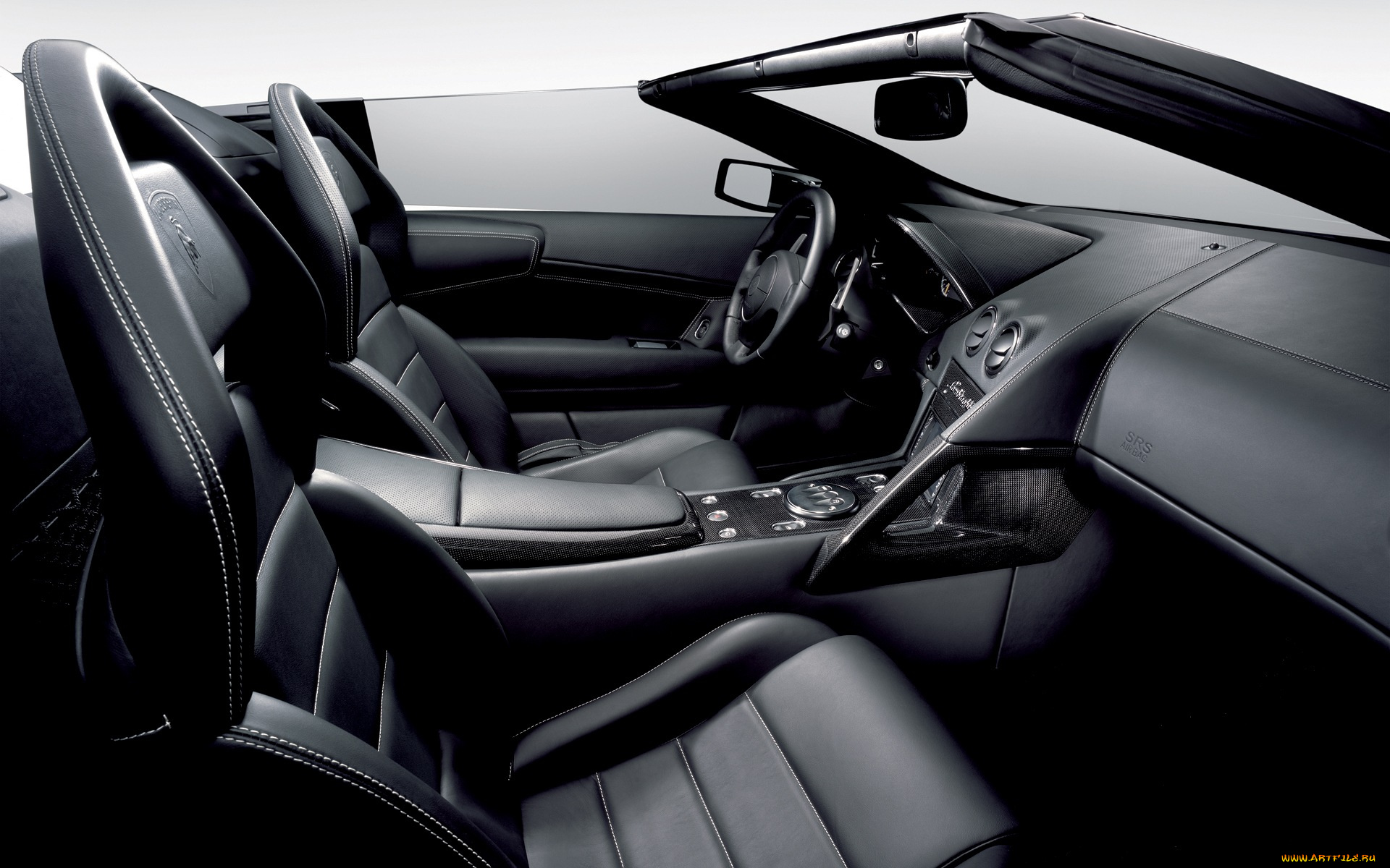lamborghini, murcielago, lp640, roadster, автомобили, интерьеры