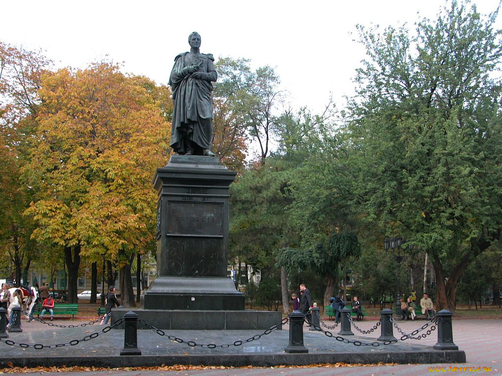 одесса, памятник, графу, воронцову, города, памятники, скульптуры, арт, объекты