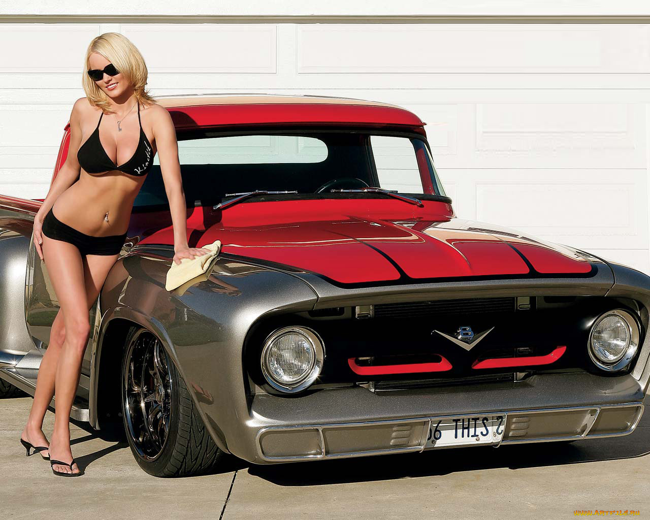 автомобили, авто, девушками