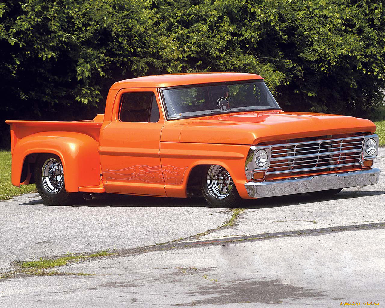 автомобили, custom, pick, up