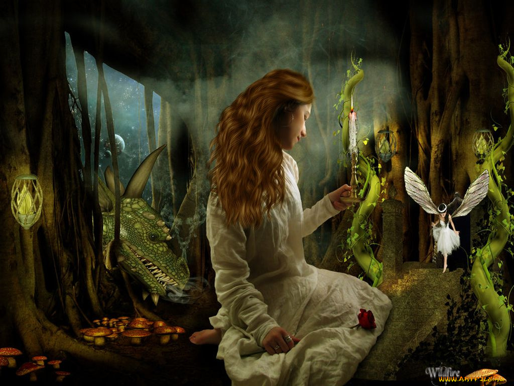 фэнтези, девушки