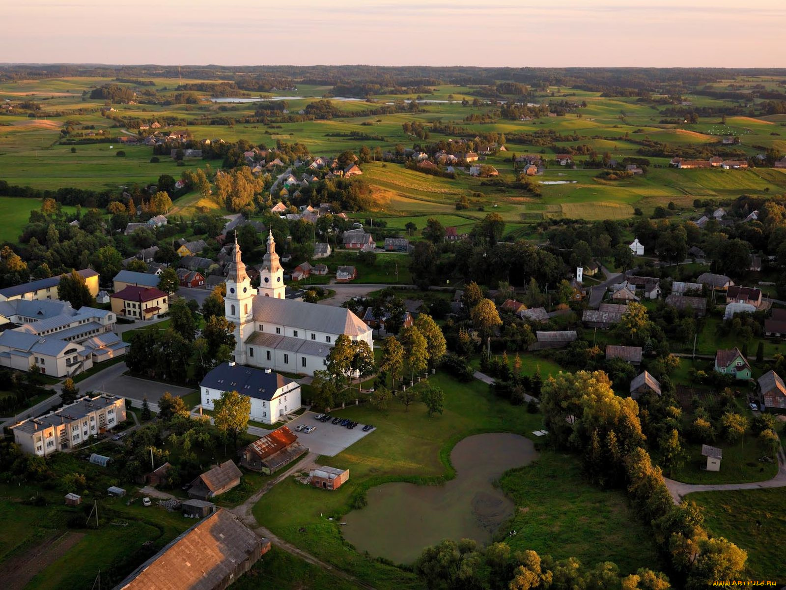 города, пейзажи