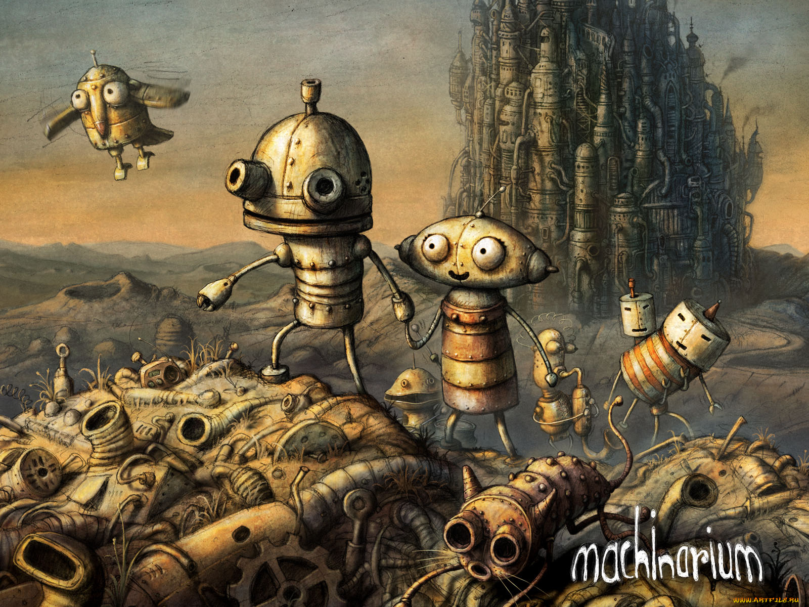 machinarium, видео, игры