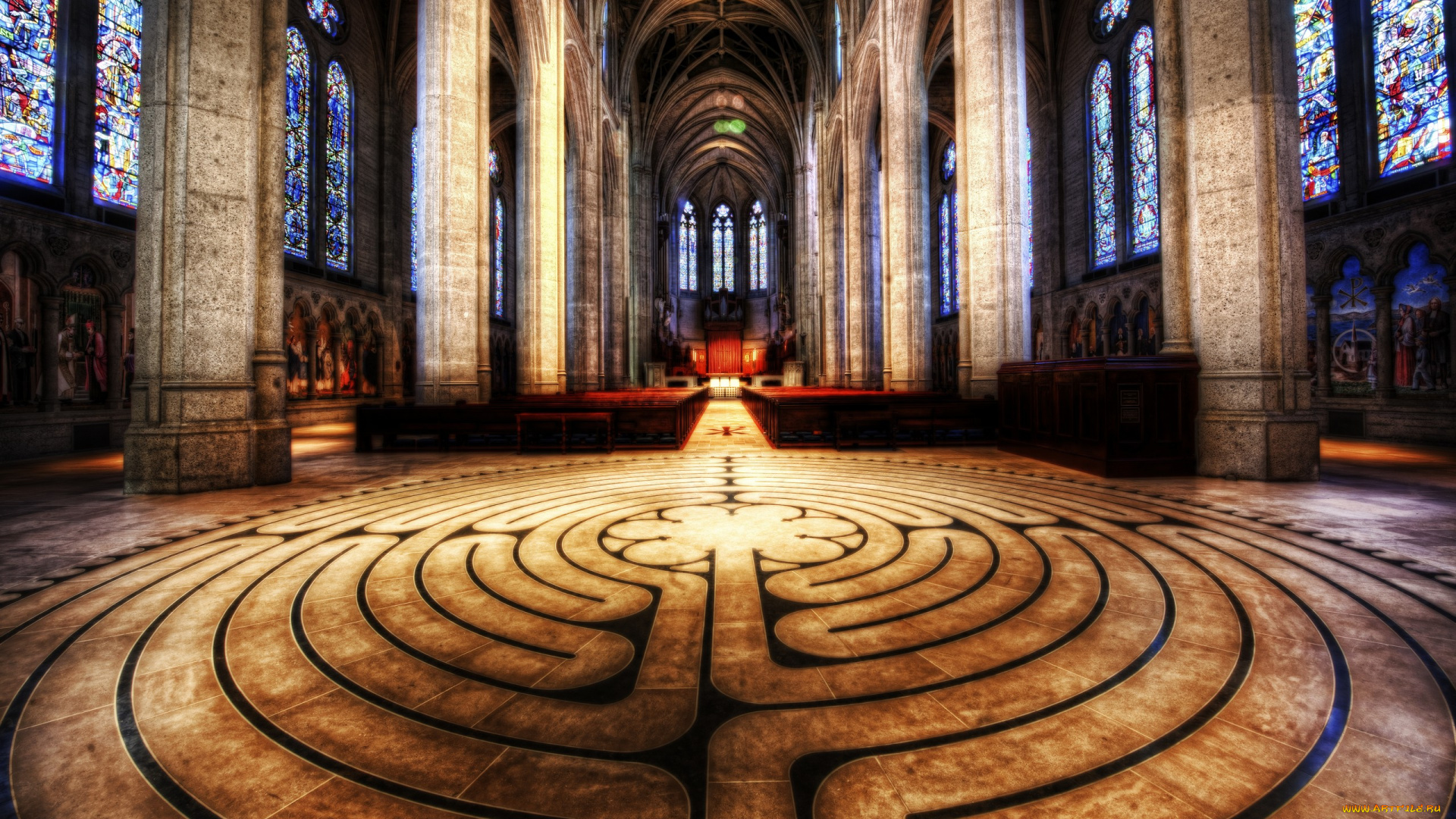 интерьер, холлы, лестницы, корридоры